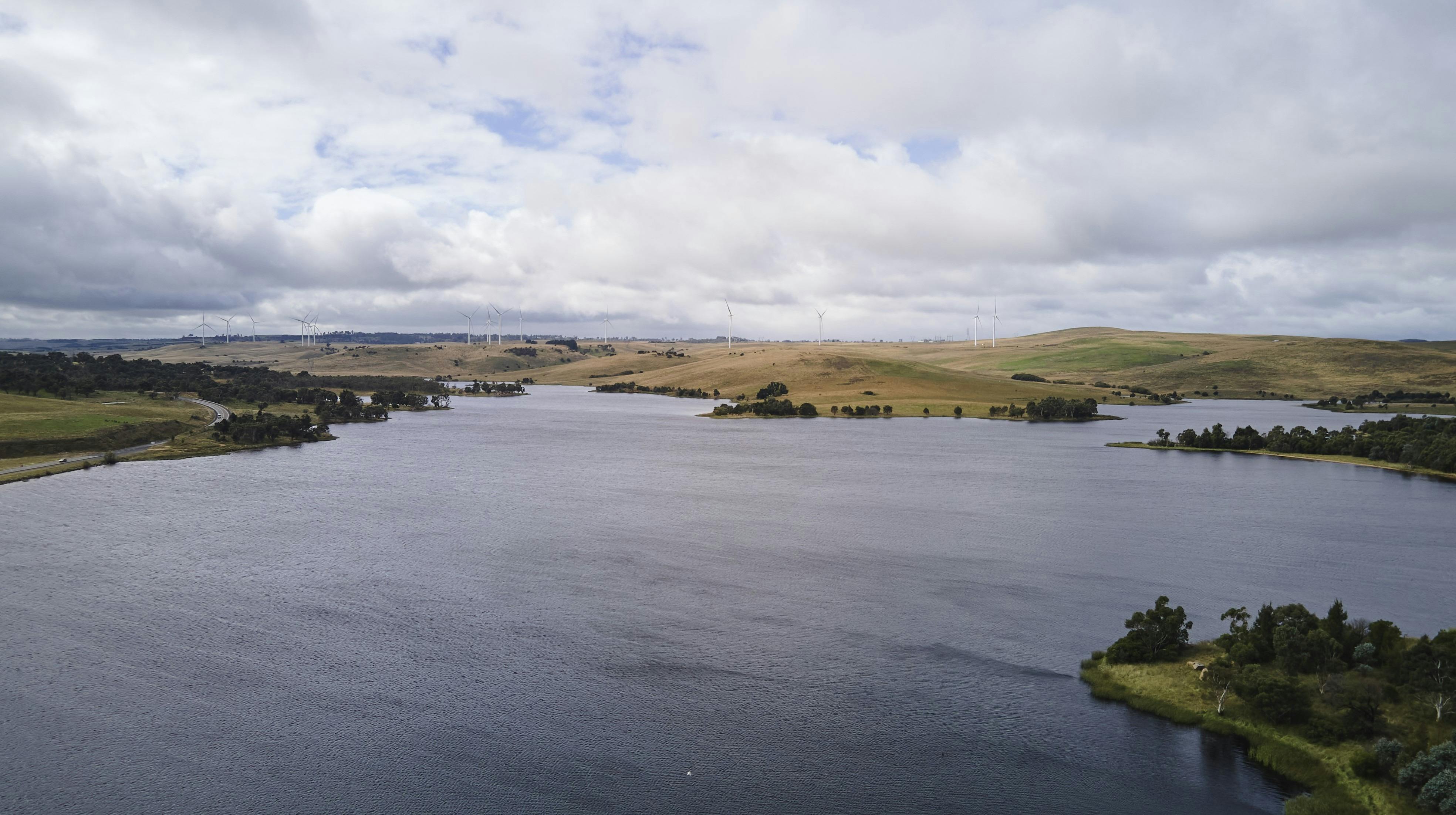Aerial image of Pejar Dam