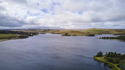 Aerial image of Pejar Dam