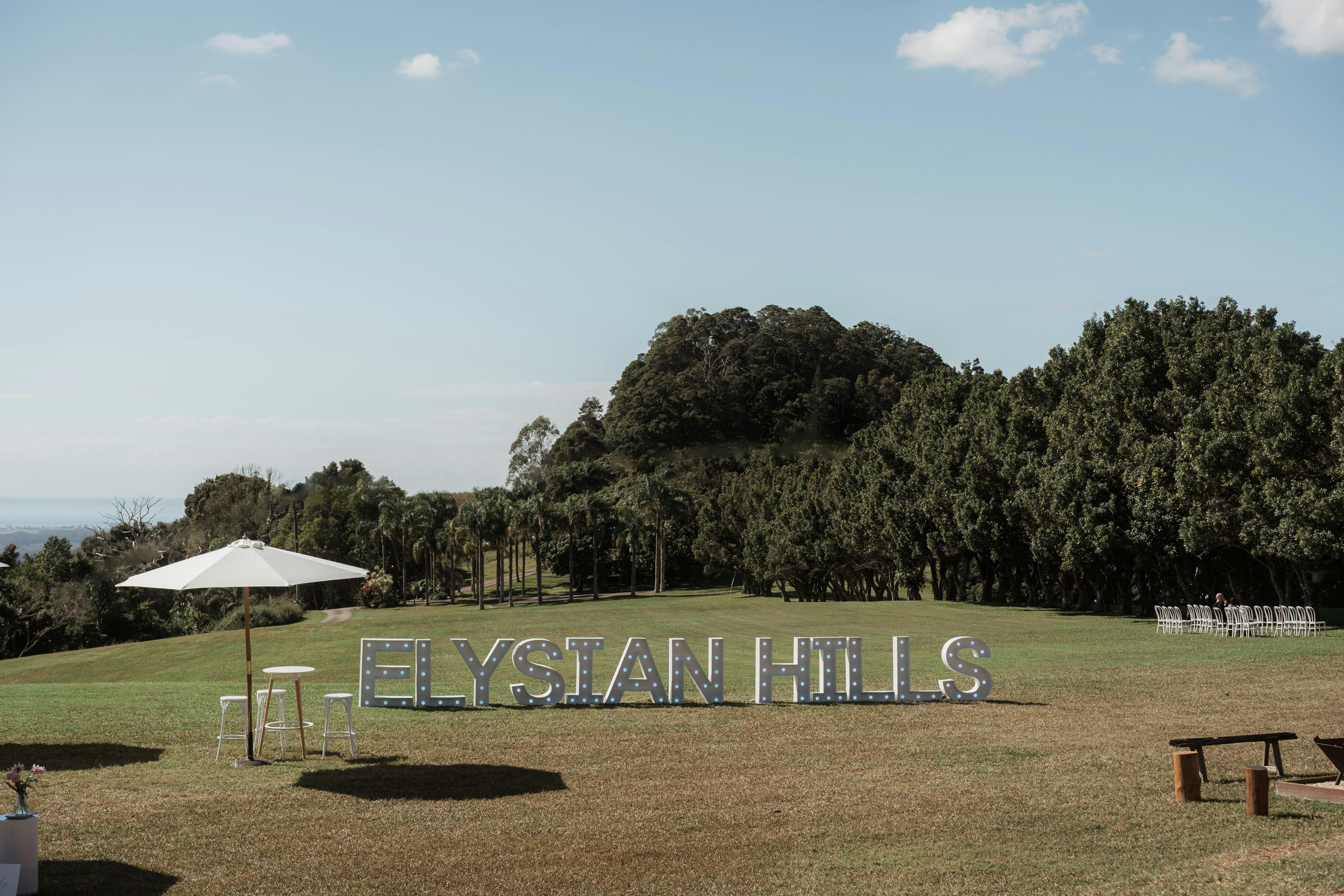 Elysian Hills - Tweed Wedding Trail