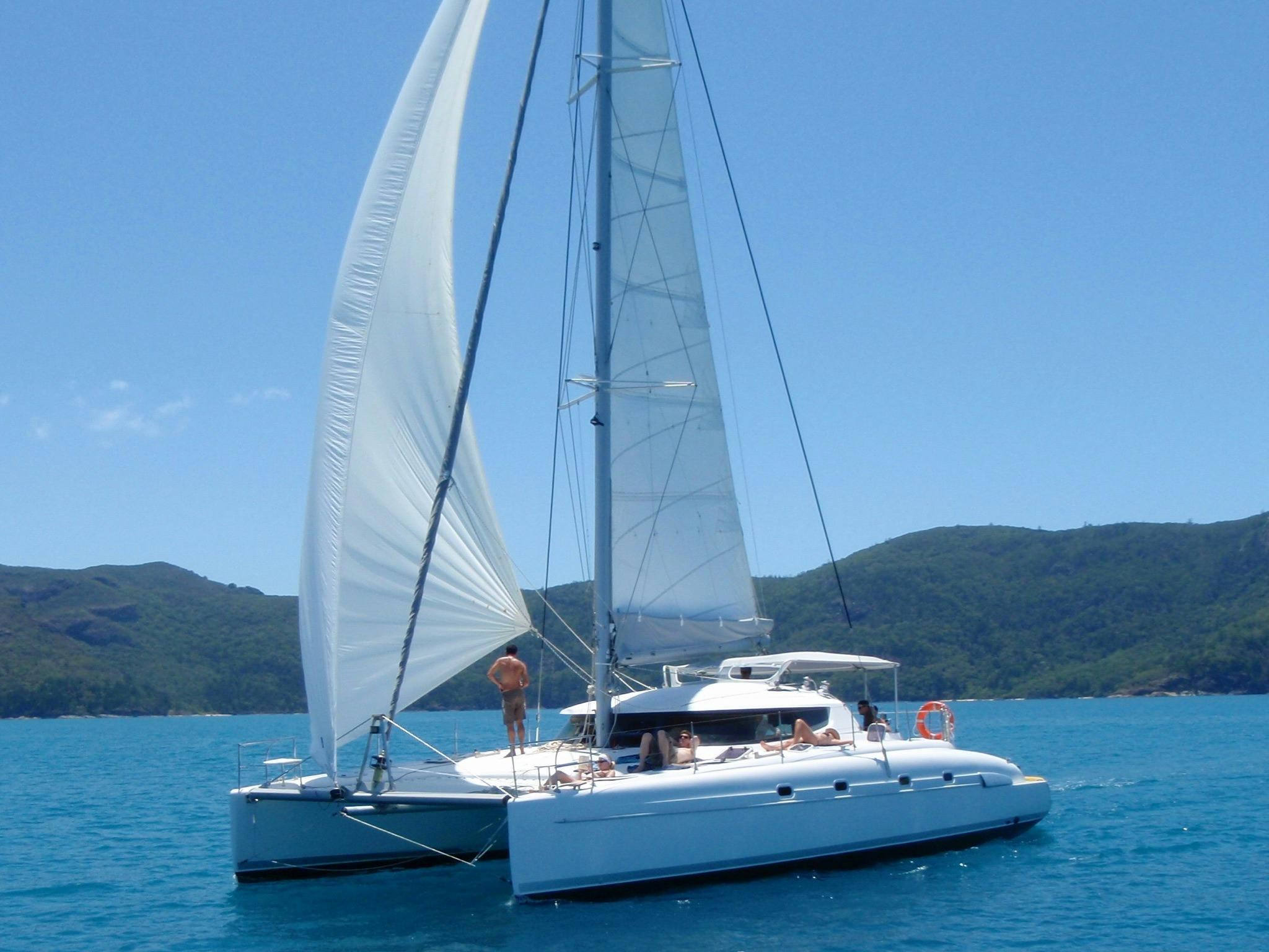 Entice catamaran