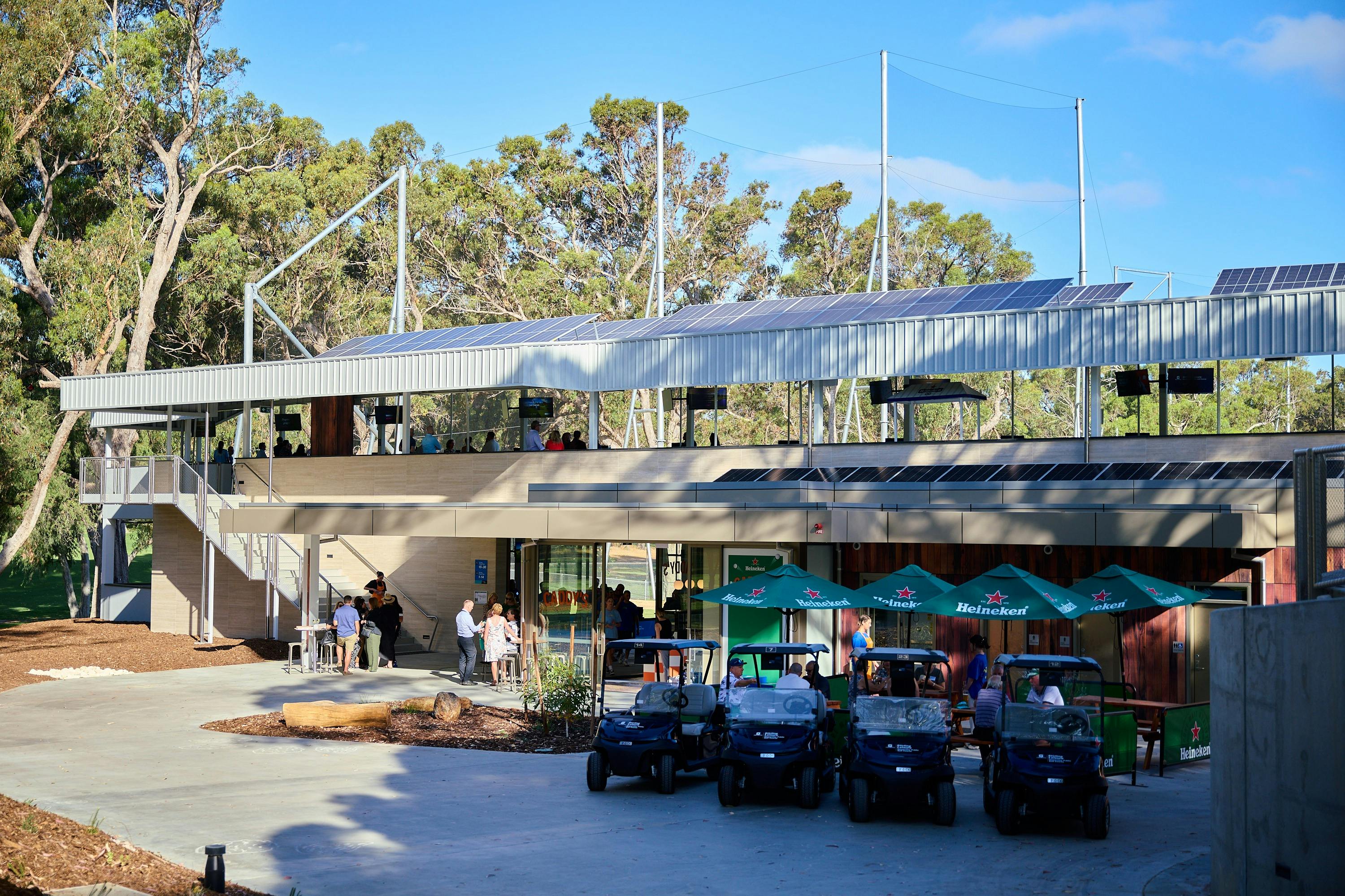Hamersley Public Golf Course - Two storey driving range