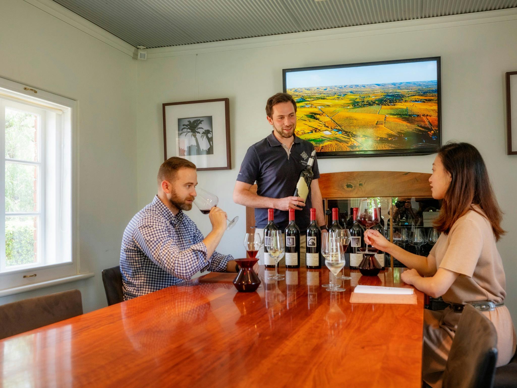 Two Hands Wines private tasting of the Single Vineyard wines in the Bakehouse Cellar