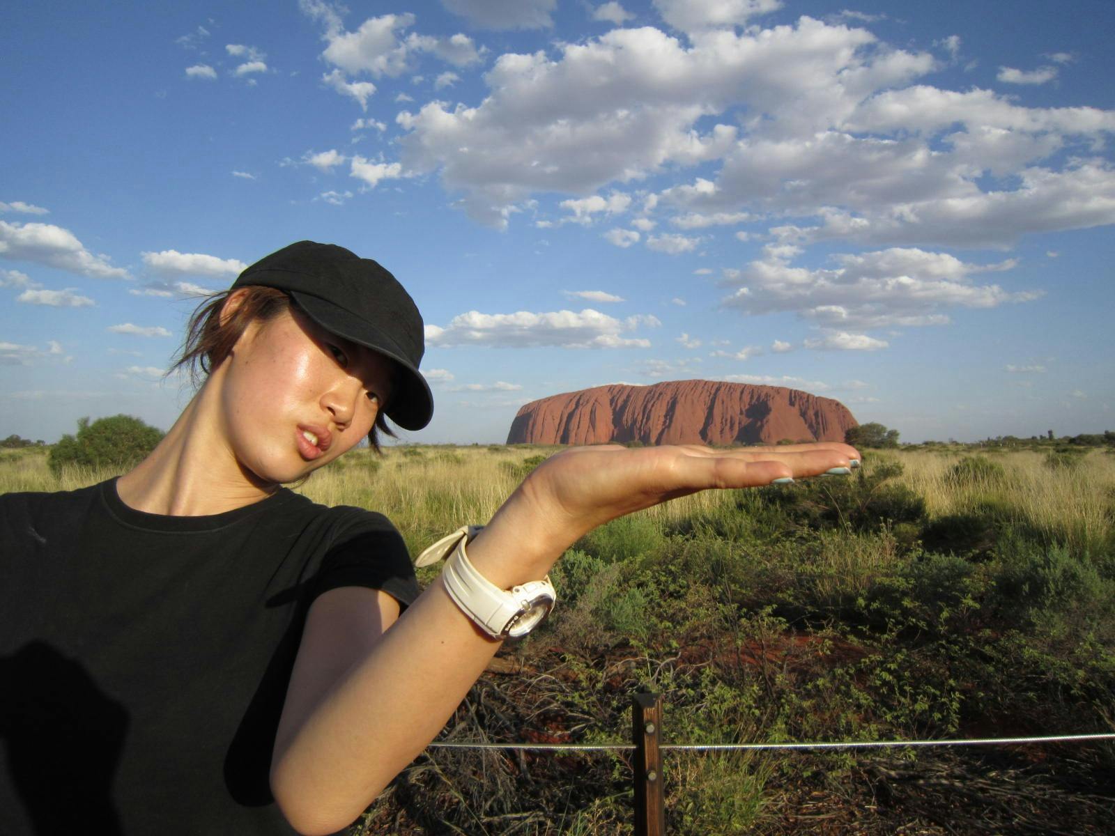 Dream come true on Uluru