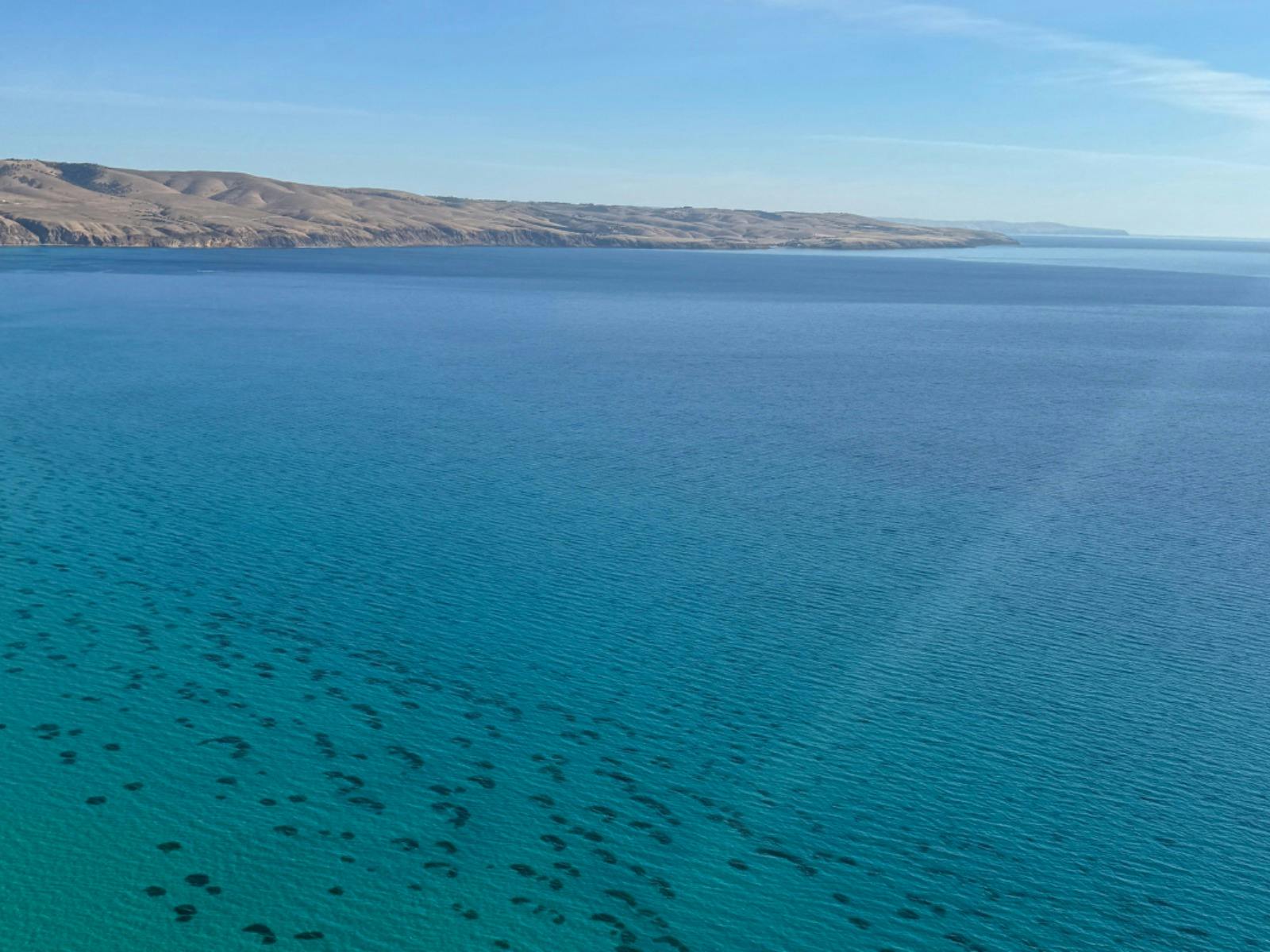 Above the beautiful South Australian water