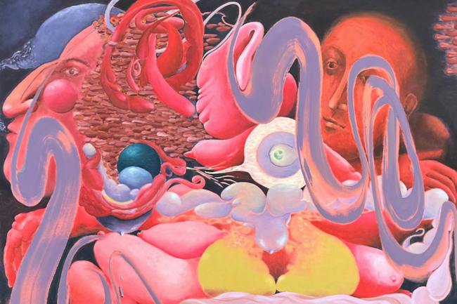 Sandtime, 2026 Dionisia Salis, oil on canvas