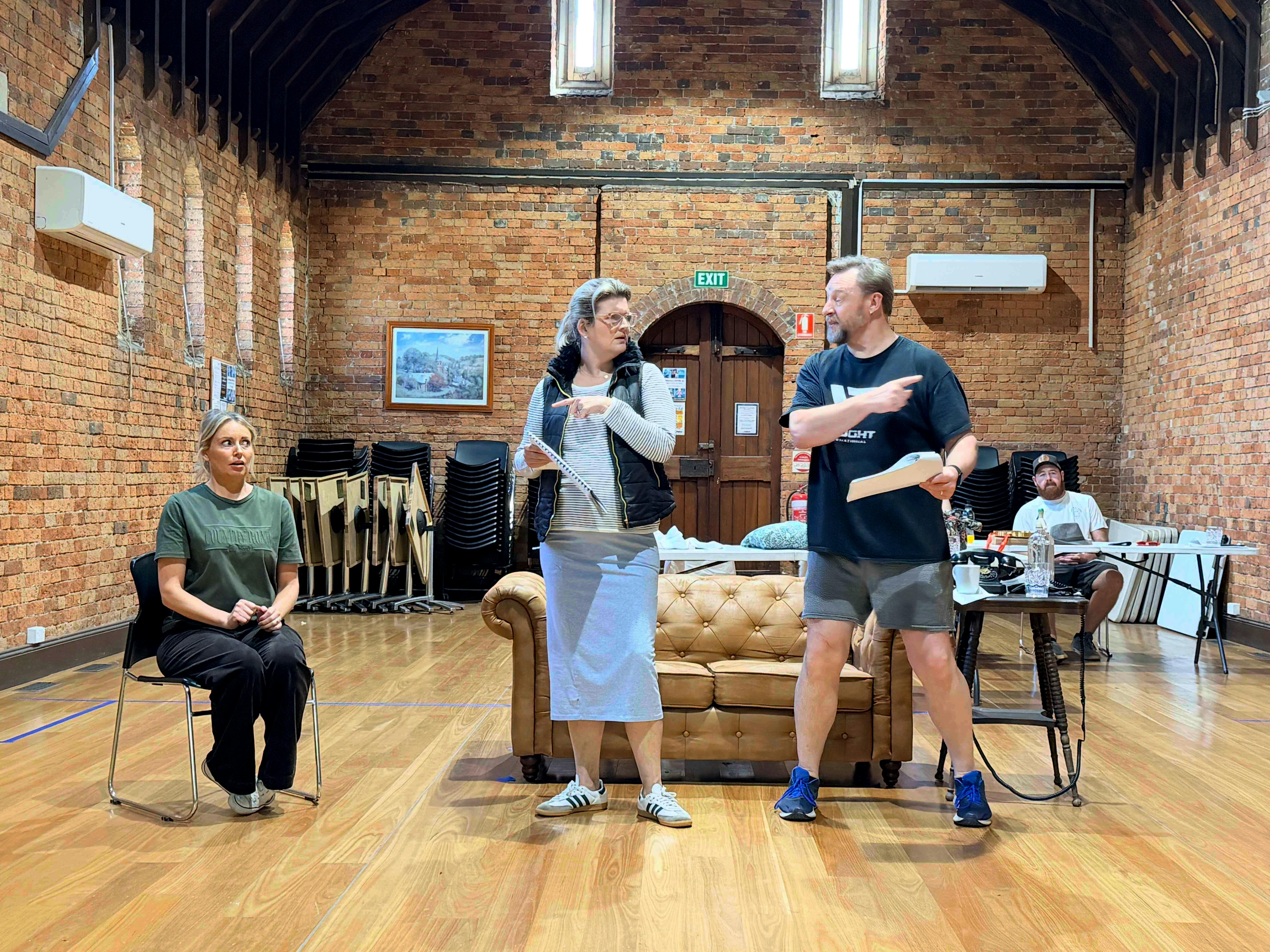 Don't Dress For Dinner - Rehearsal Photo