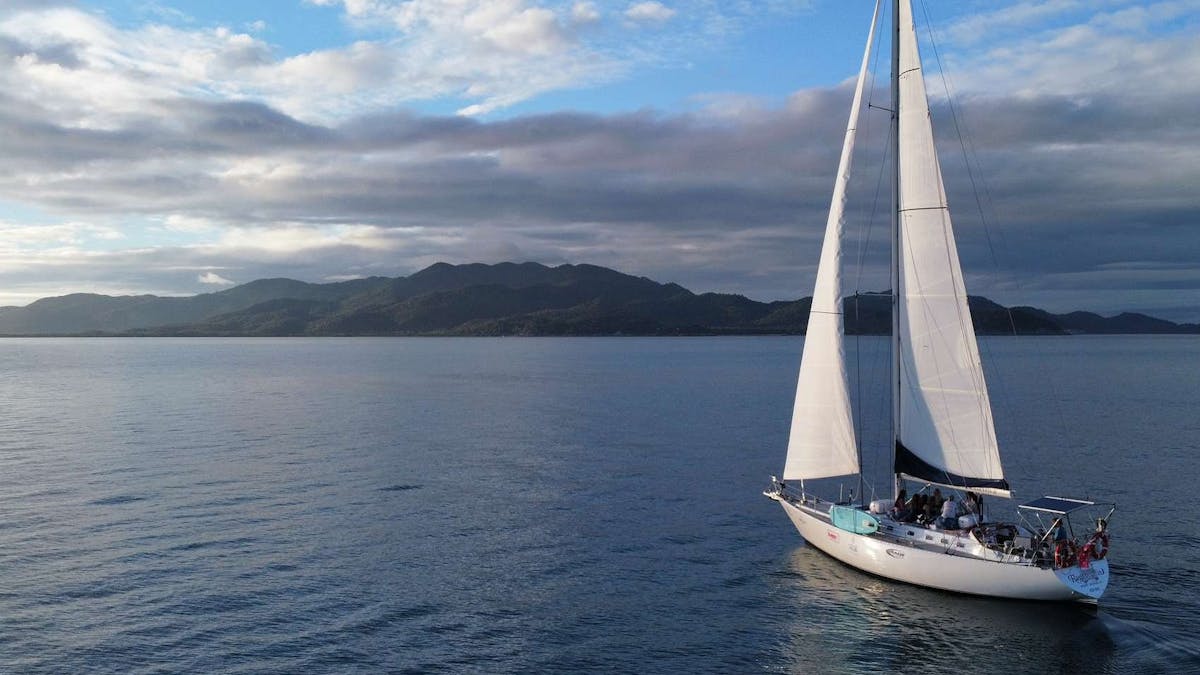 Magnetic Island in the distance