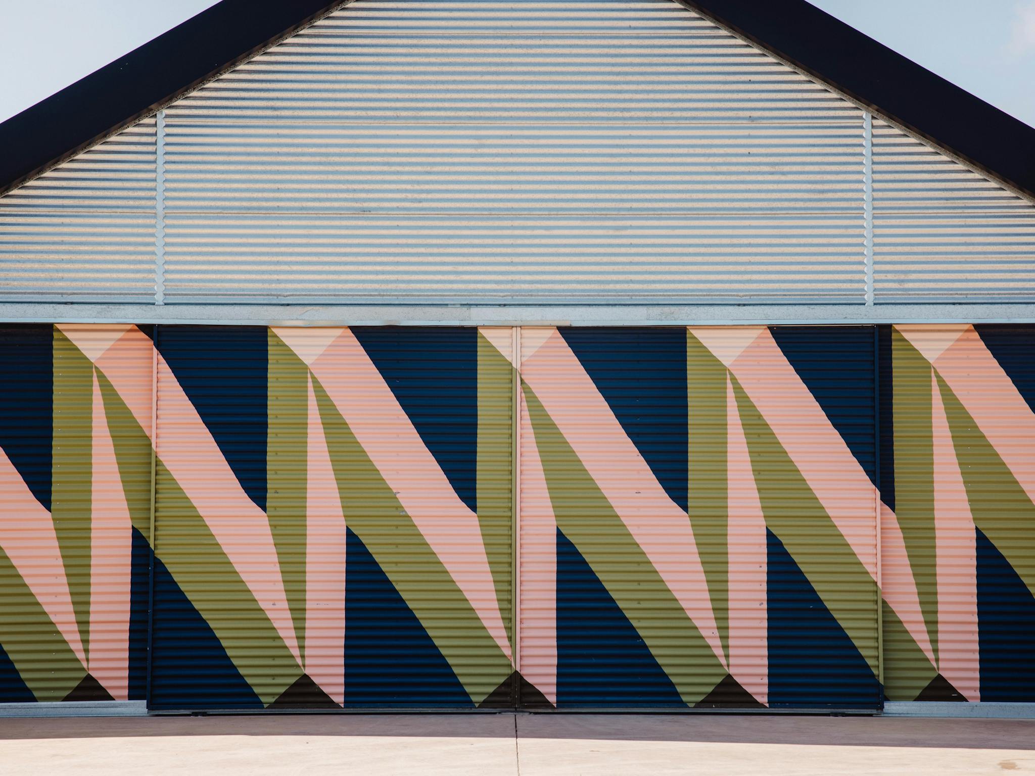 The iconic distillery doors at Never Never Distilling Co. in McLaren Vale, South Australia
