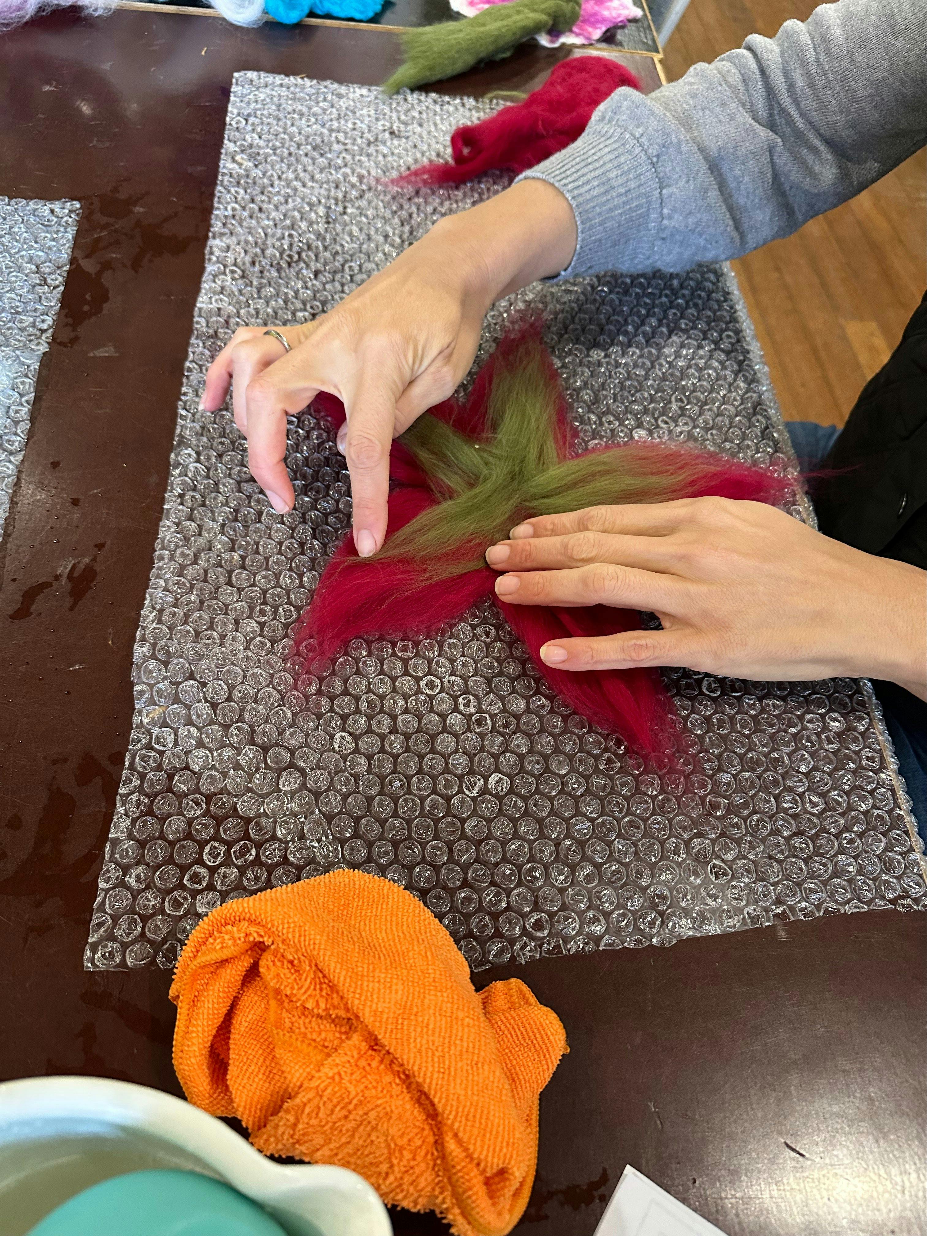 Nationally renowned artists Jo Barr, will show you how to make a felt hat