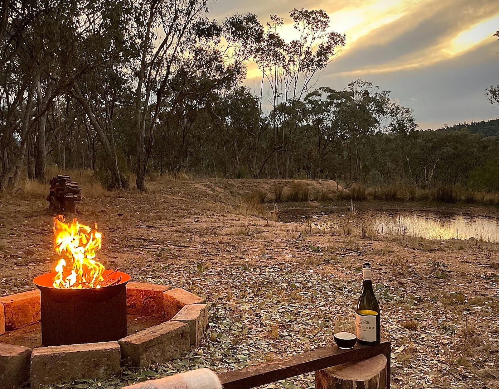 Lavender Cottage Fire pit