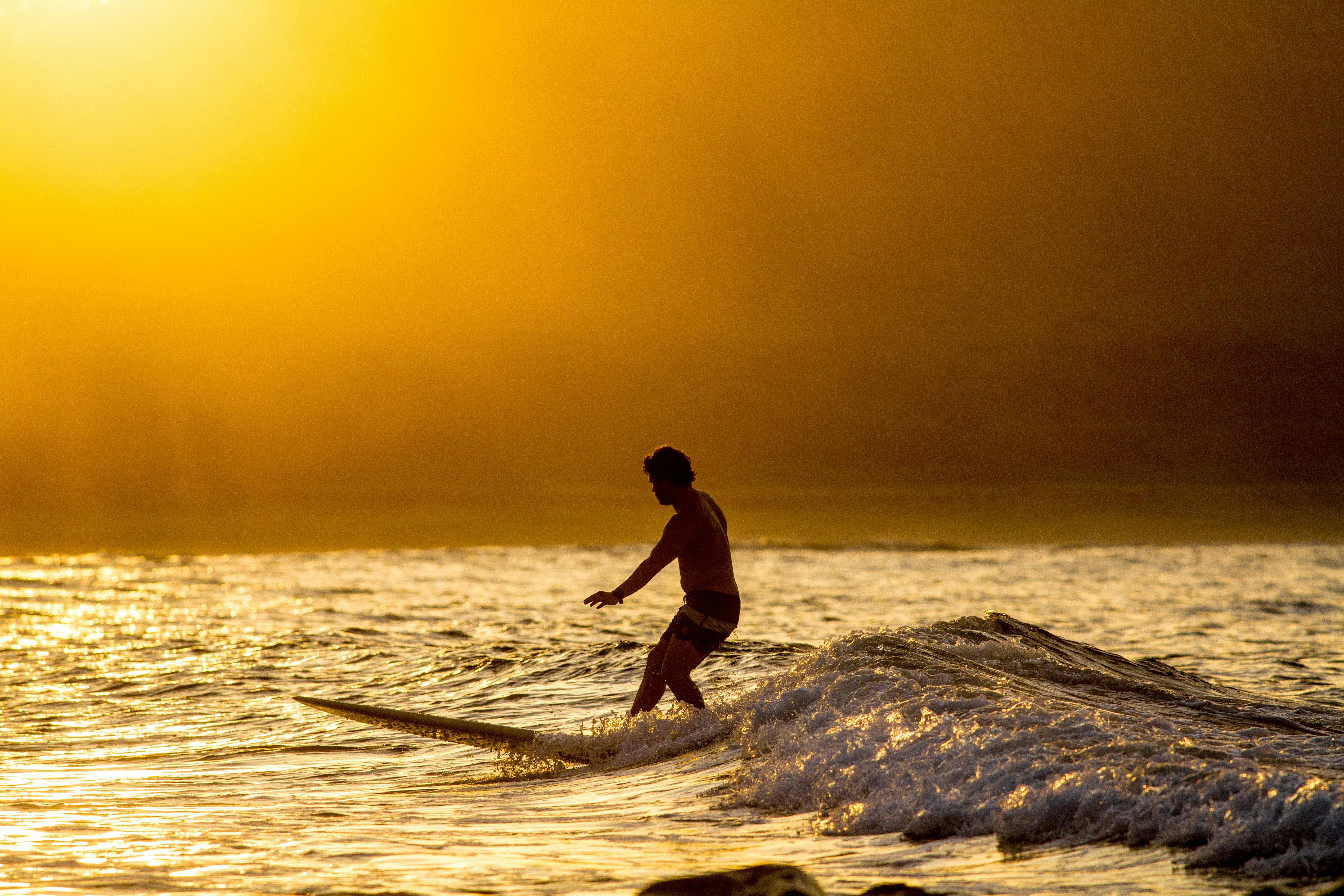 Surfing at Crescent Head National Surfing Reserve