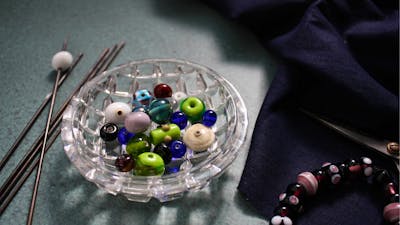 Glass Flameworked Beads