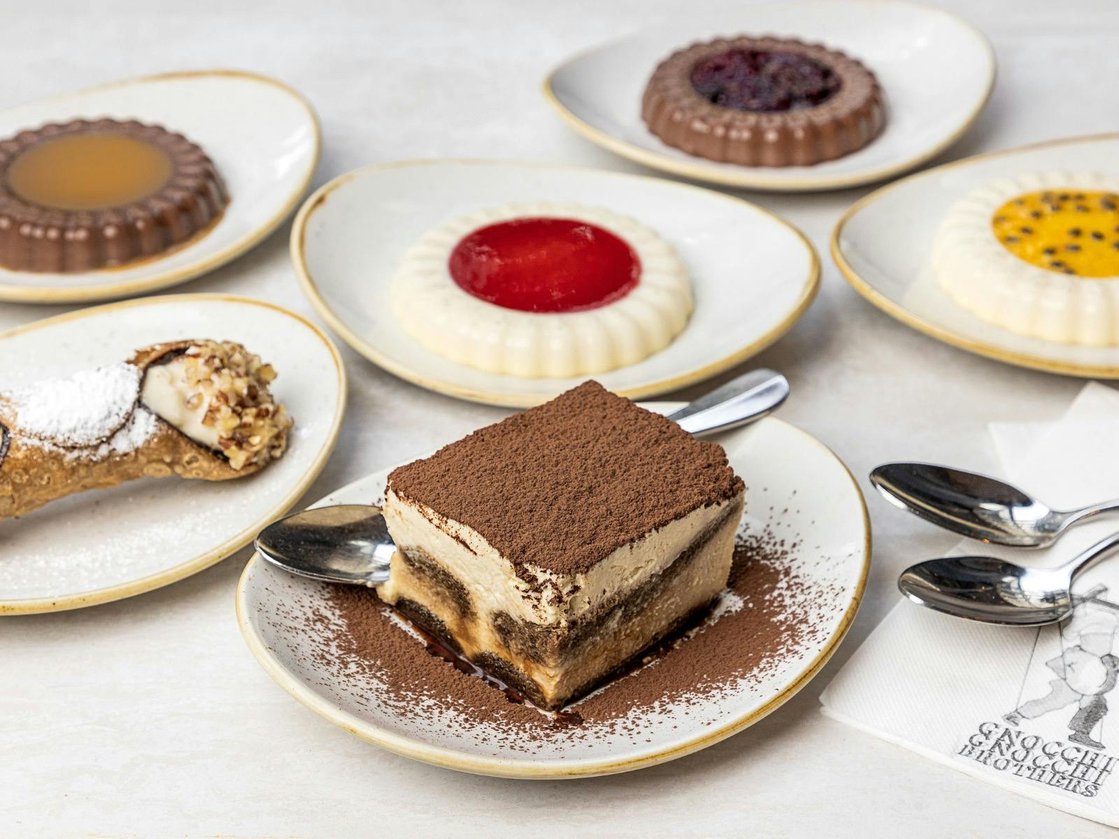 Italian Dessert Menu