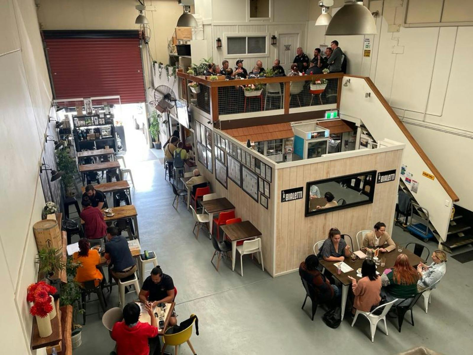 Lots for seating space