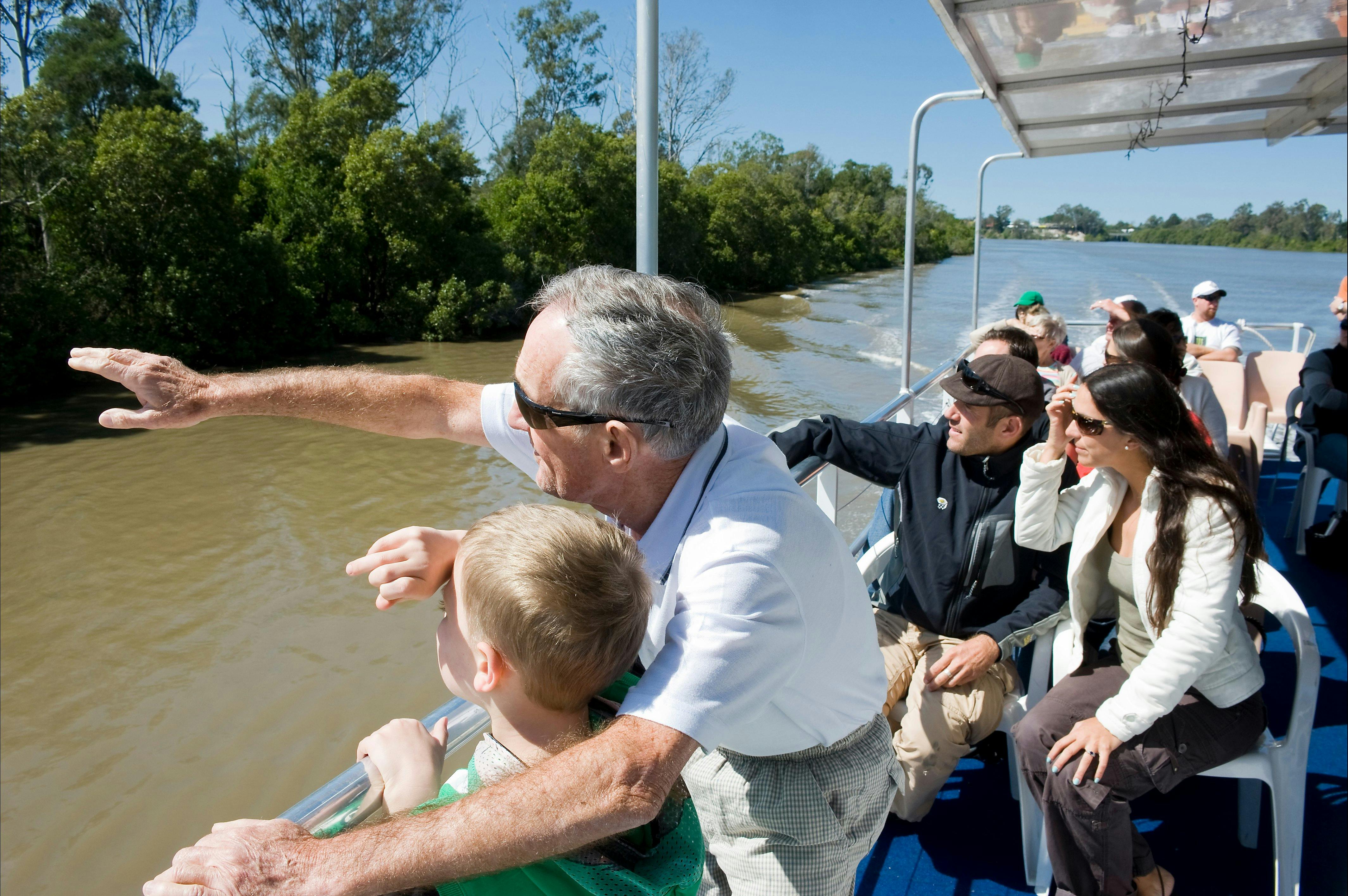 Sightseeing on the Brisbane River