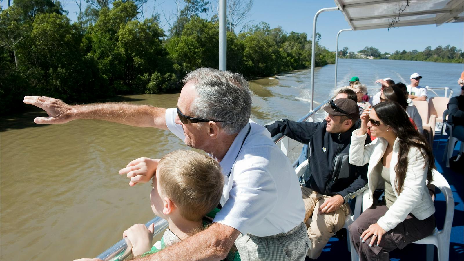 Sightseeing on the Brisbane River