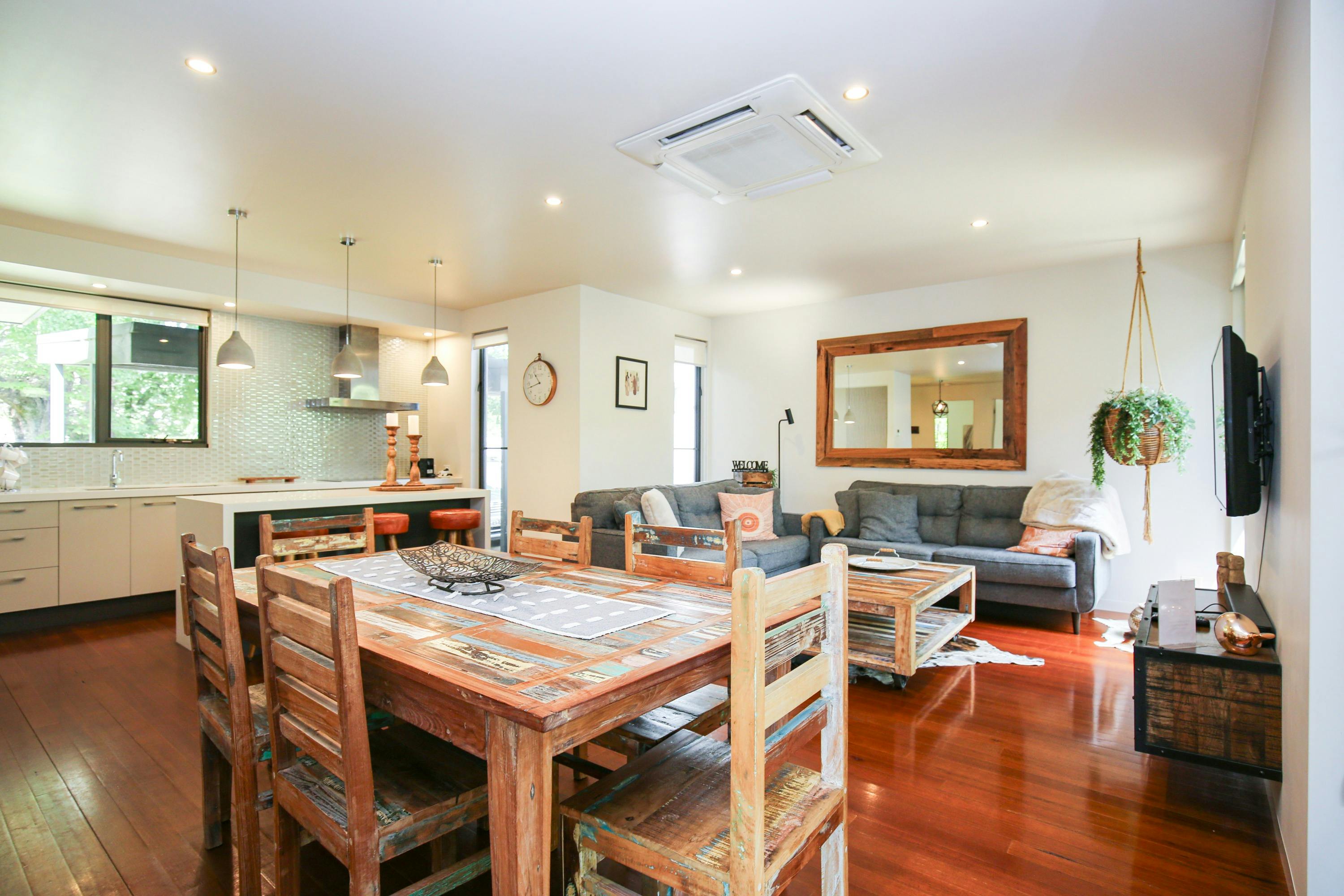 Living Room and dining area
