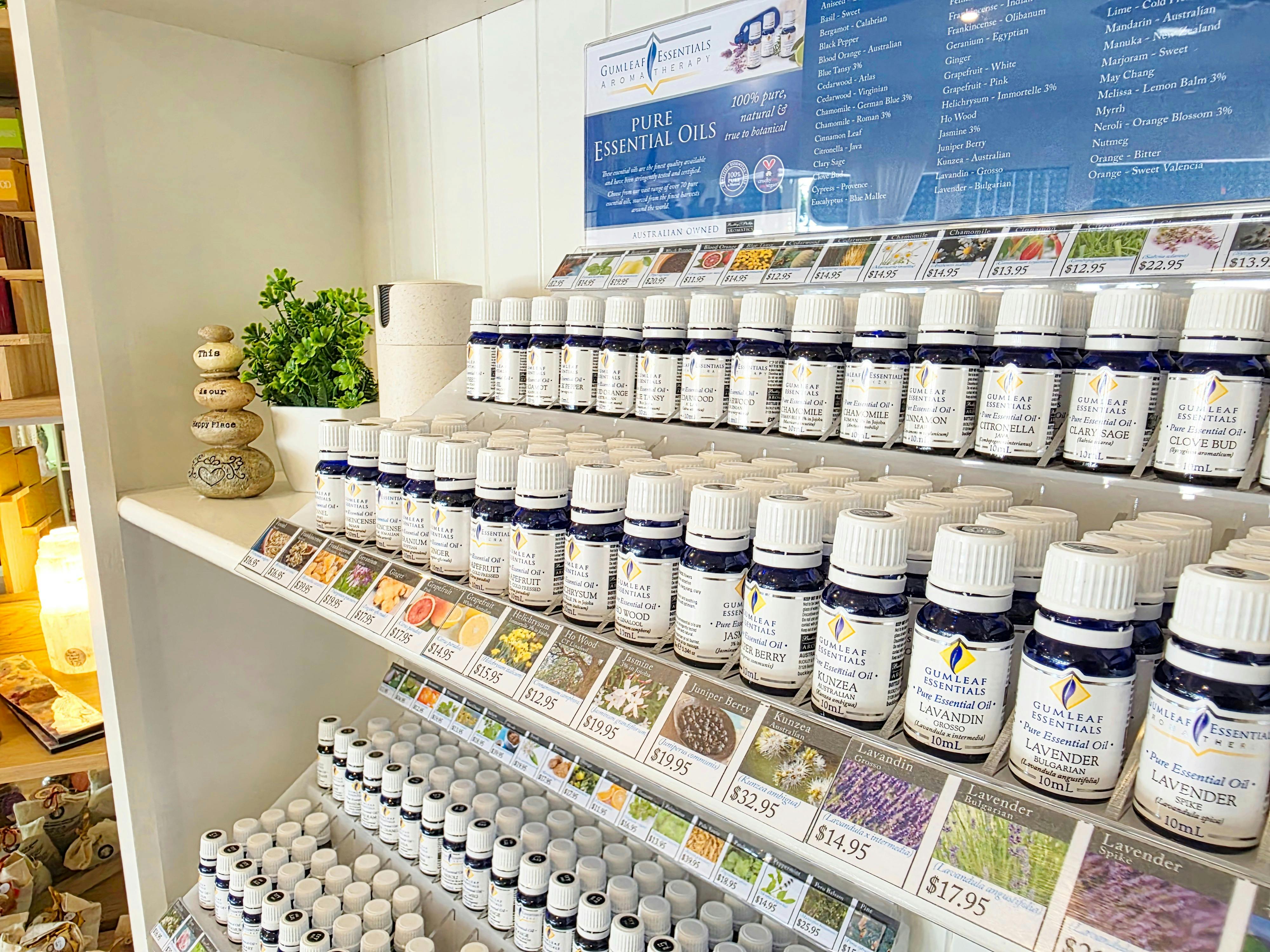 Pure Essential Oils and Blends