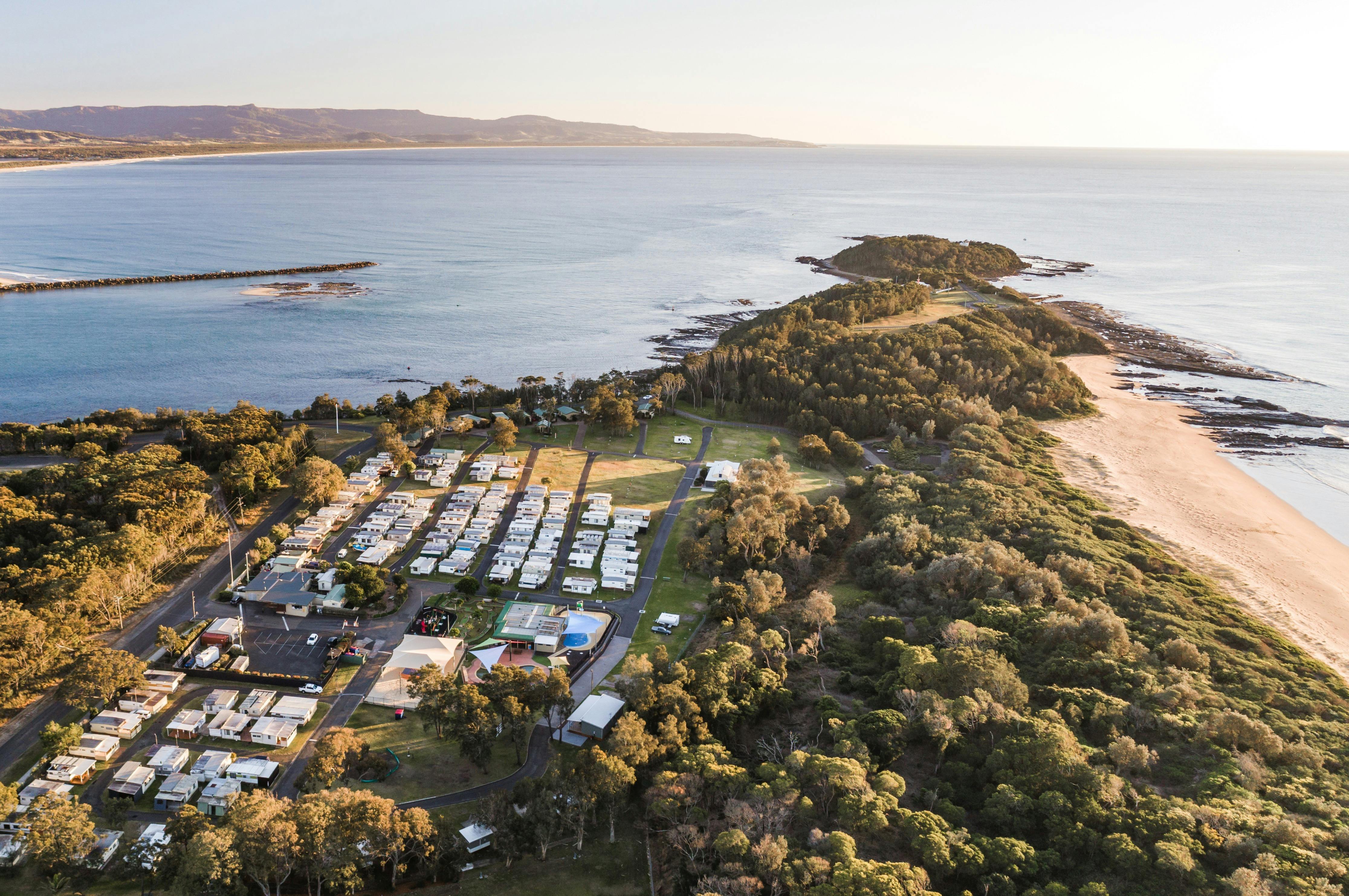 Holiday Haven Culburra Beach Aerial