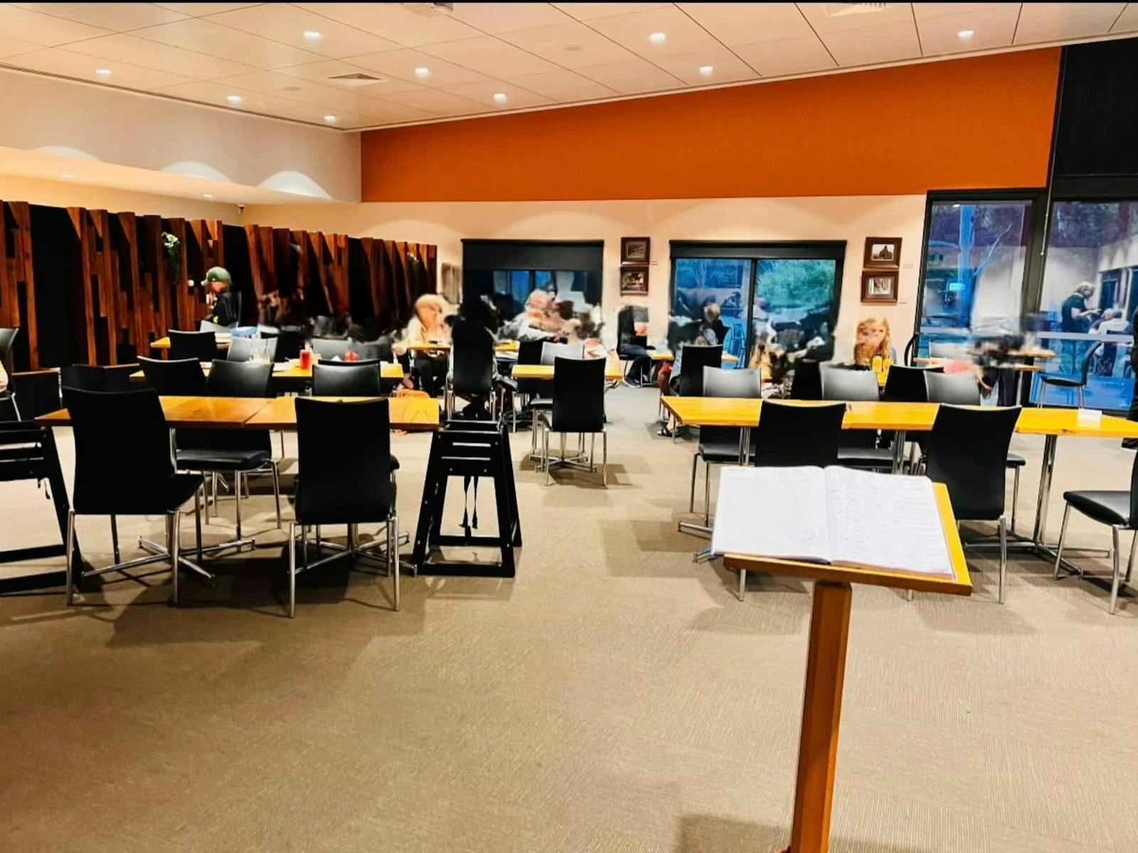 Pavilion Bar and Restaurant indoor seating