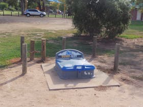 For those travelling through town the local dump point is also located in Lowe Square Reserve