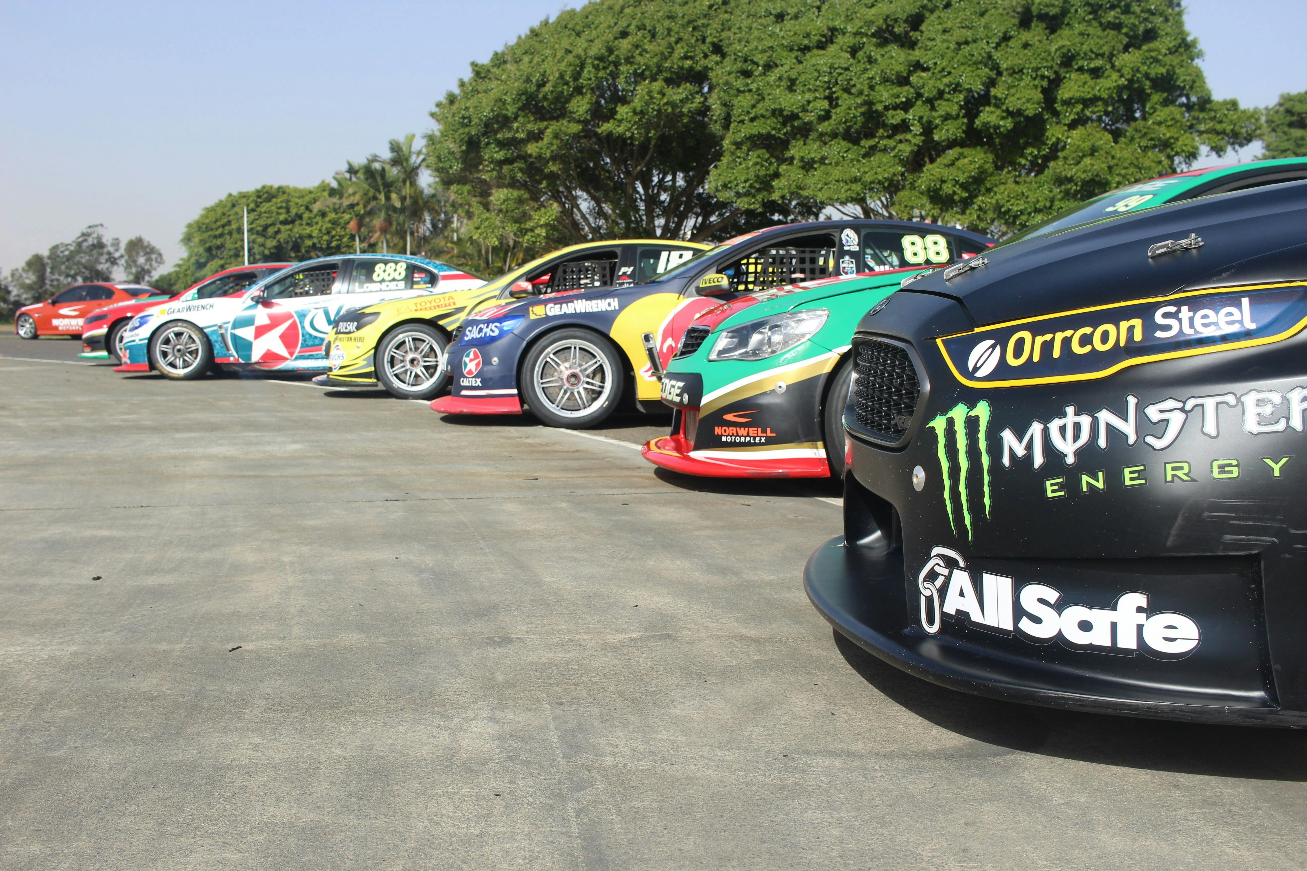 Supercars ready to go