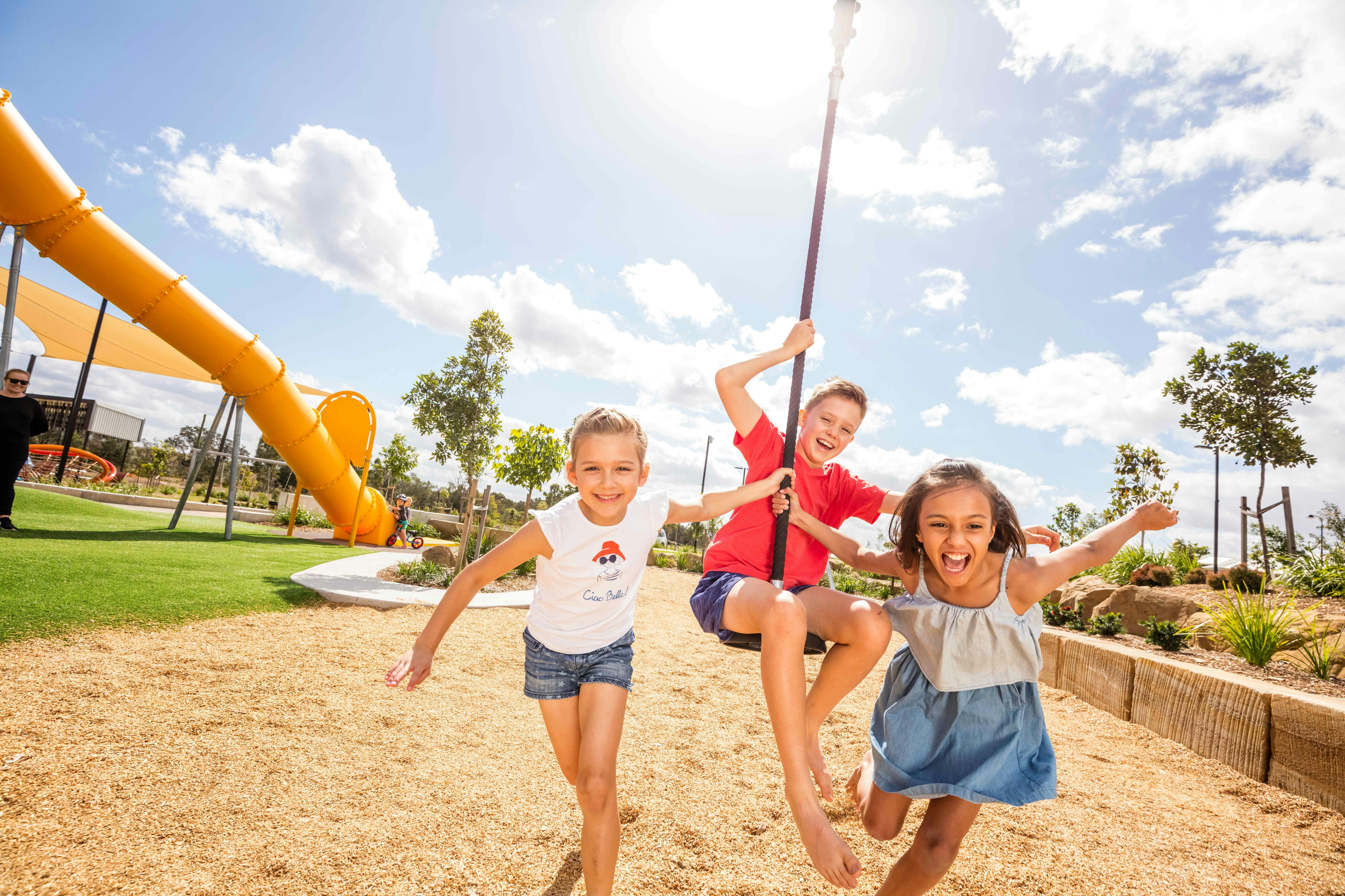 Splash 'n' Play Adventure Park flying fox