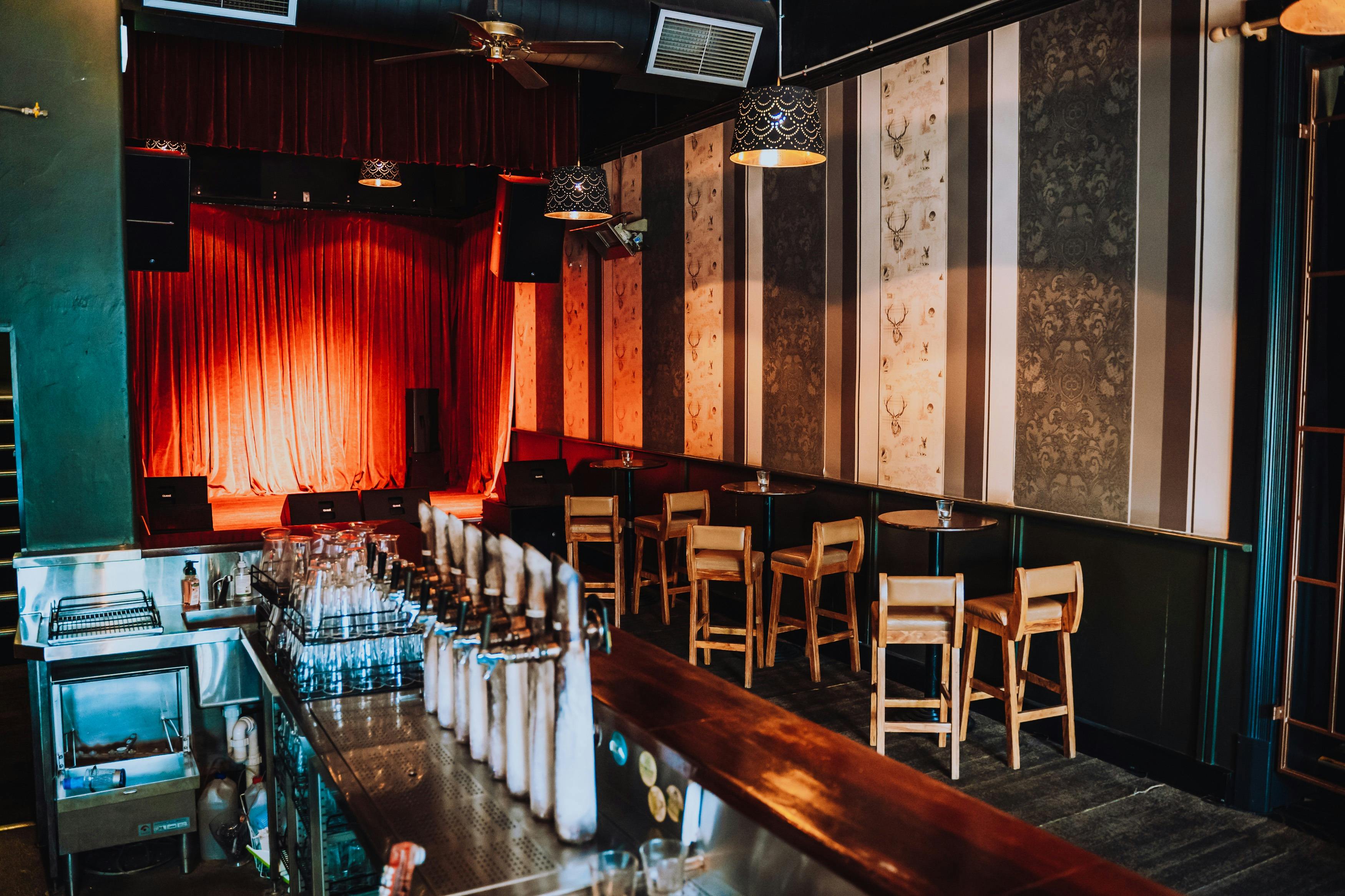 Rosemount Hotel's four5nine gig room