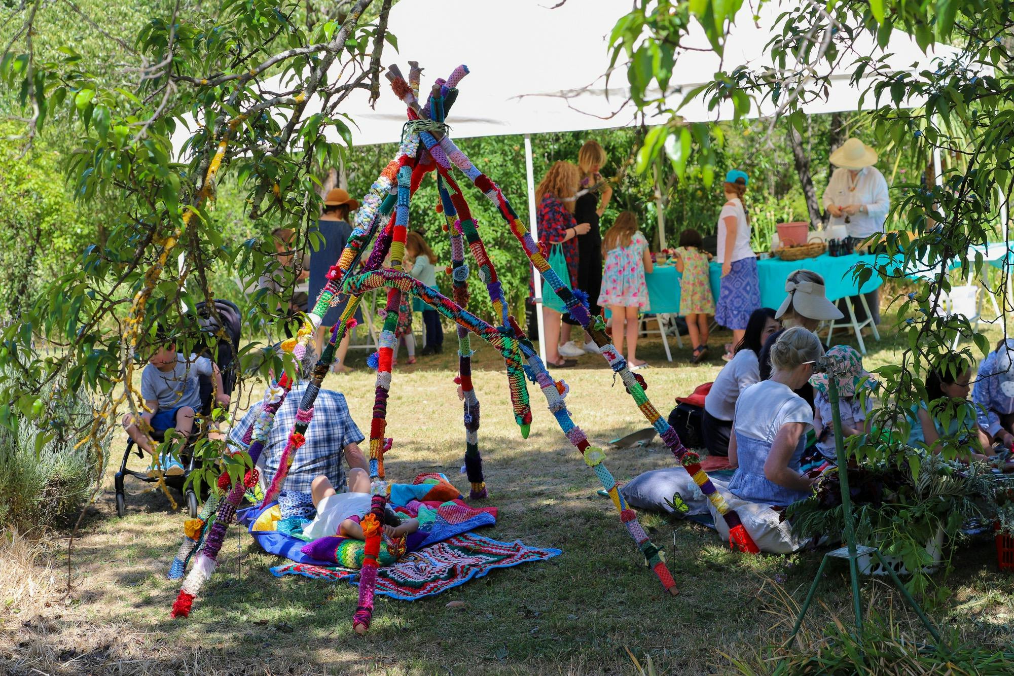 Kids activities at the fair