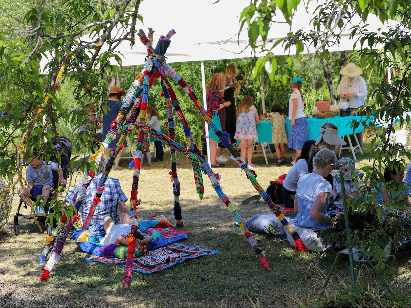 Kids activities at the fair