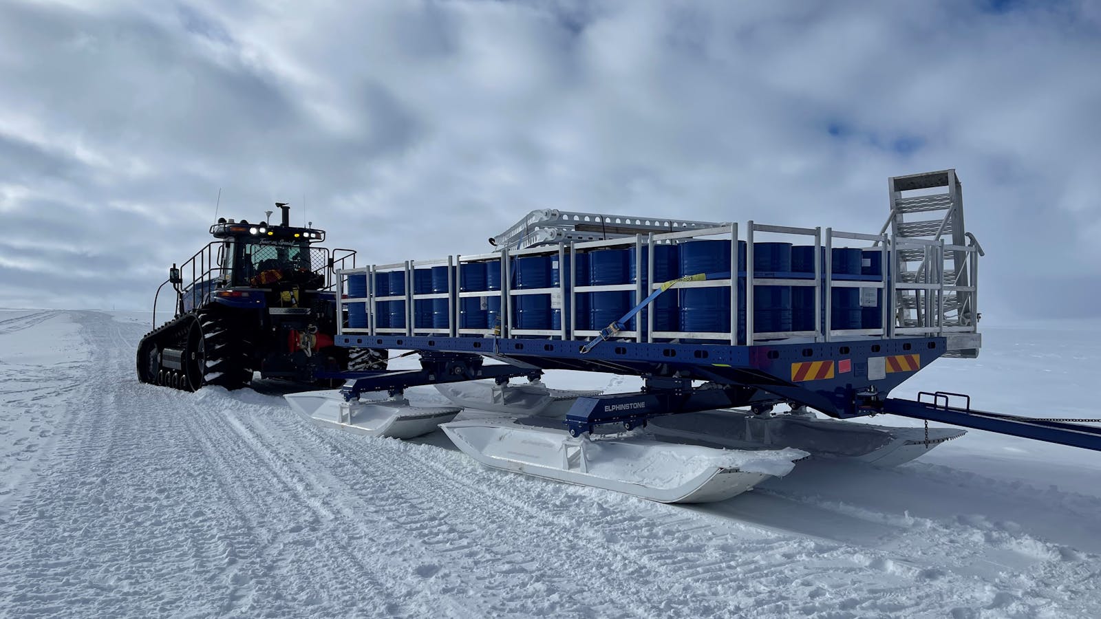Tasmanian-made Antarctic transport on display