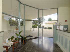 Reception Area with view to drop off