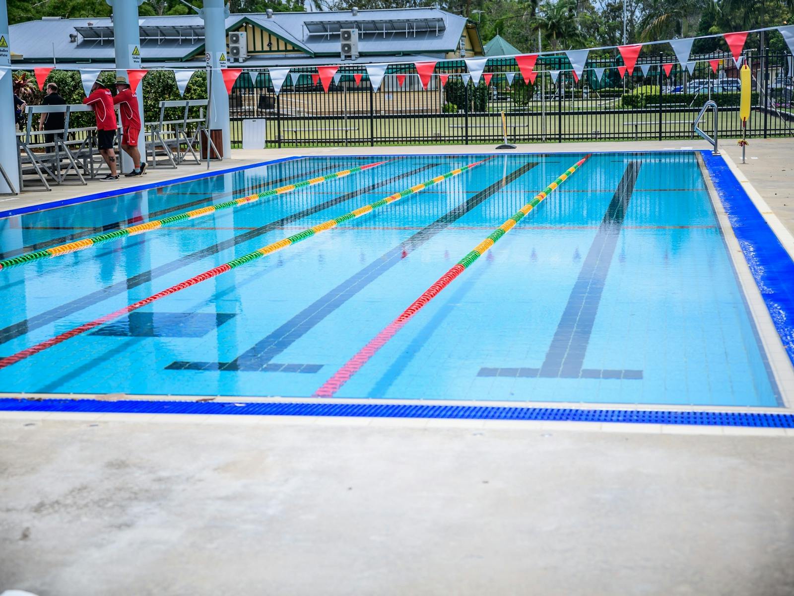 Smaller lane pool
