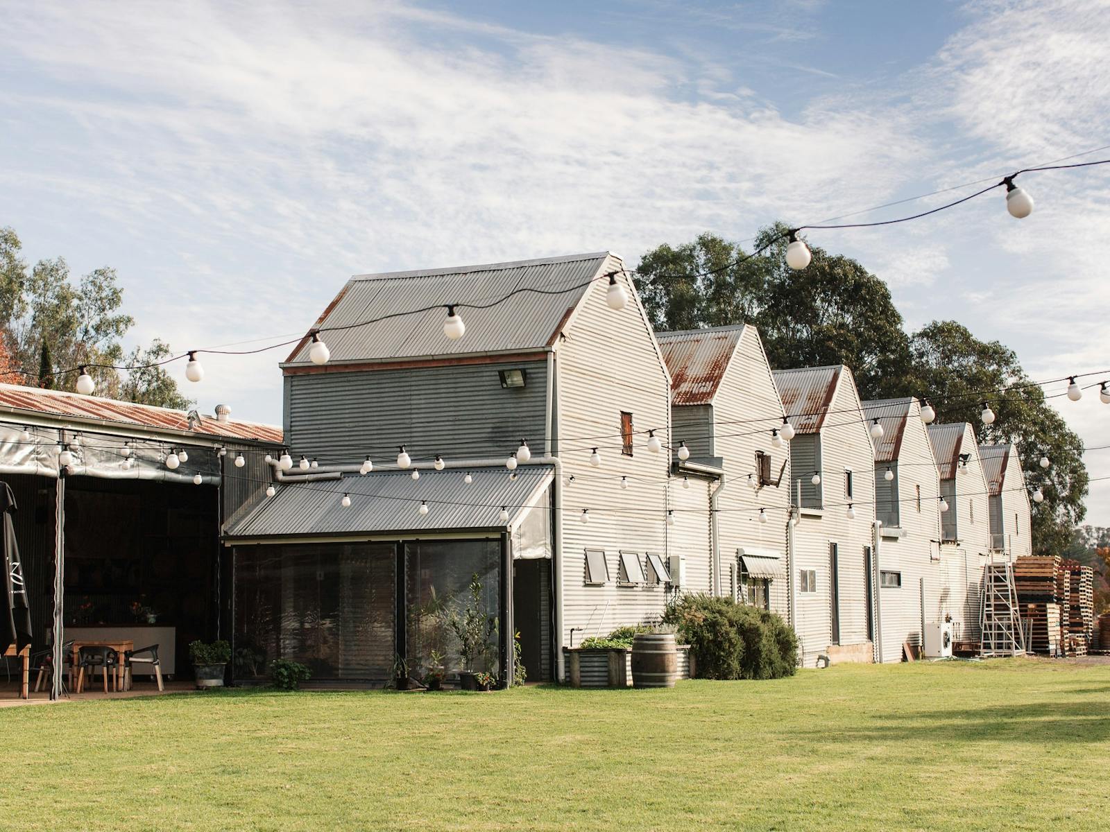 Tobacco kilns at Pizzini Wines, King Valley
