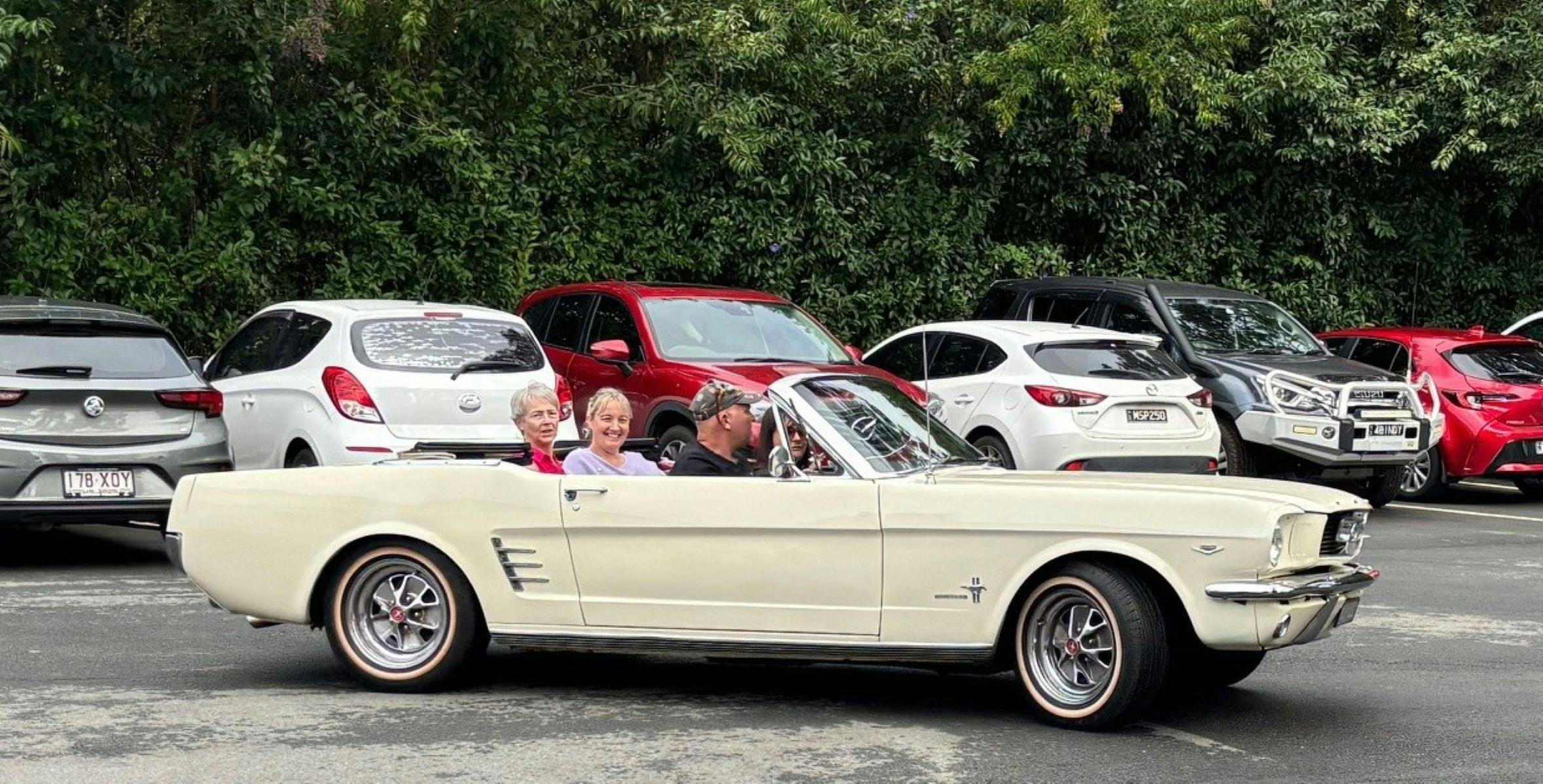 High Tea and a Mustang
