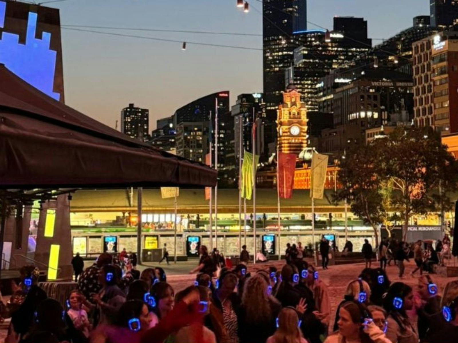 Latin Theme Silent Disco Walking Tour