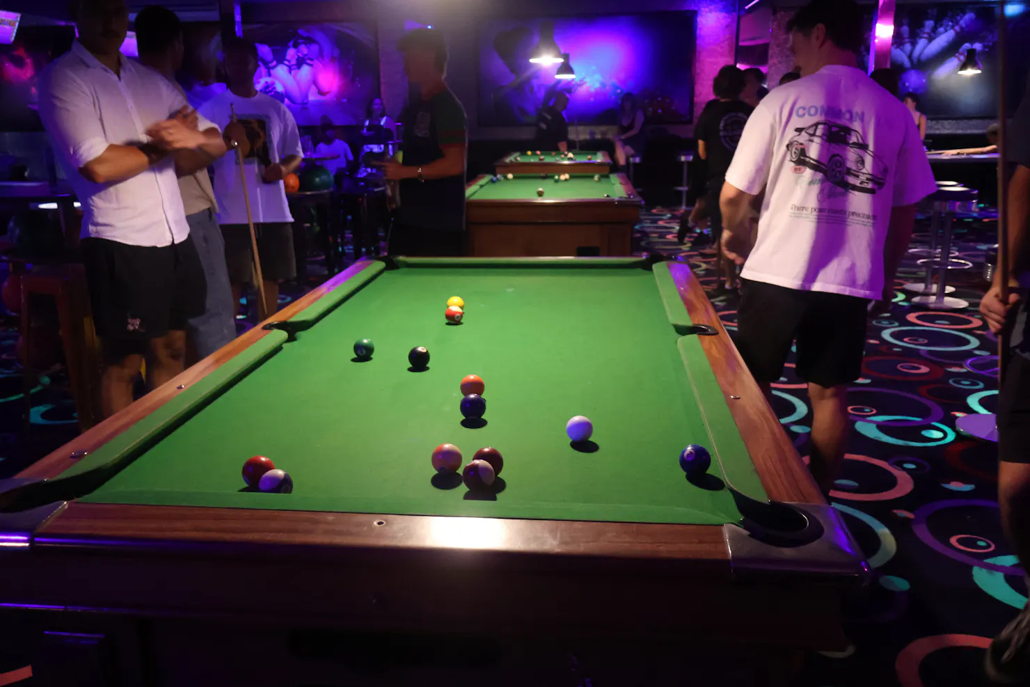 8 Pool Tables