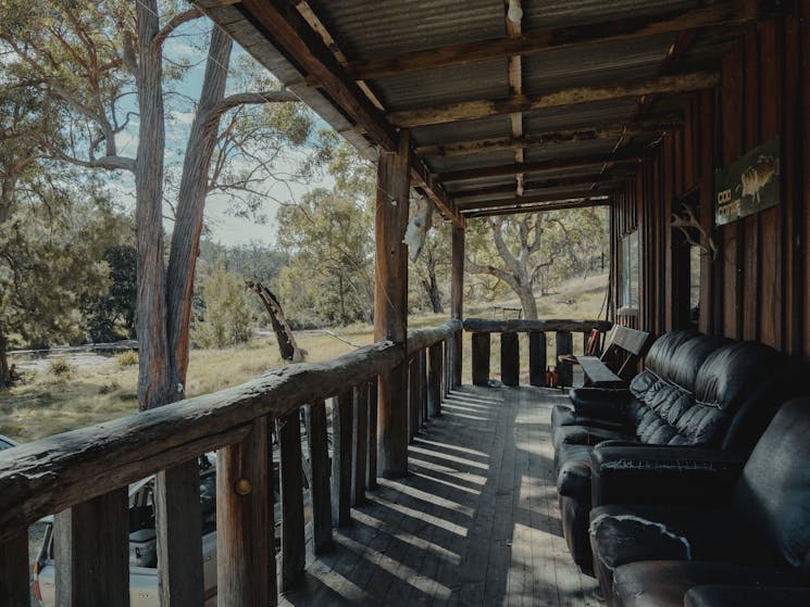 cod cabin verandah