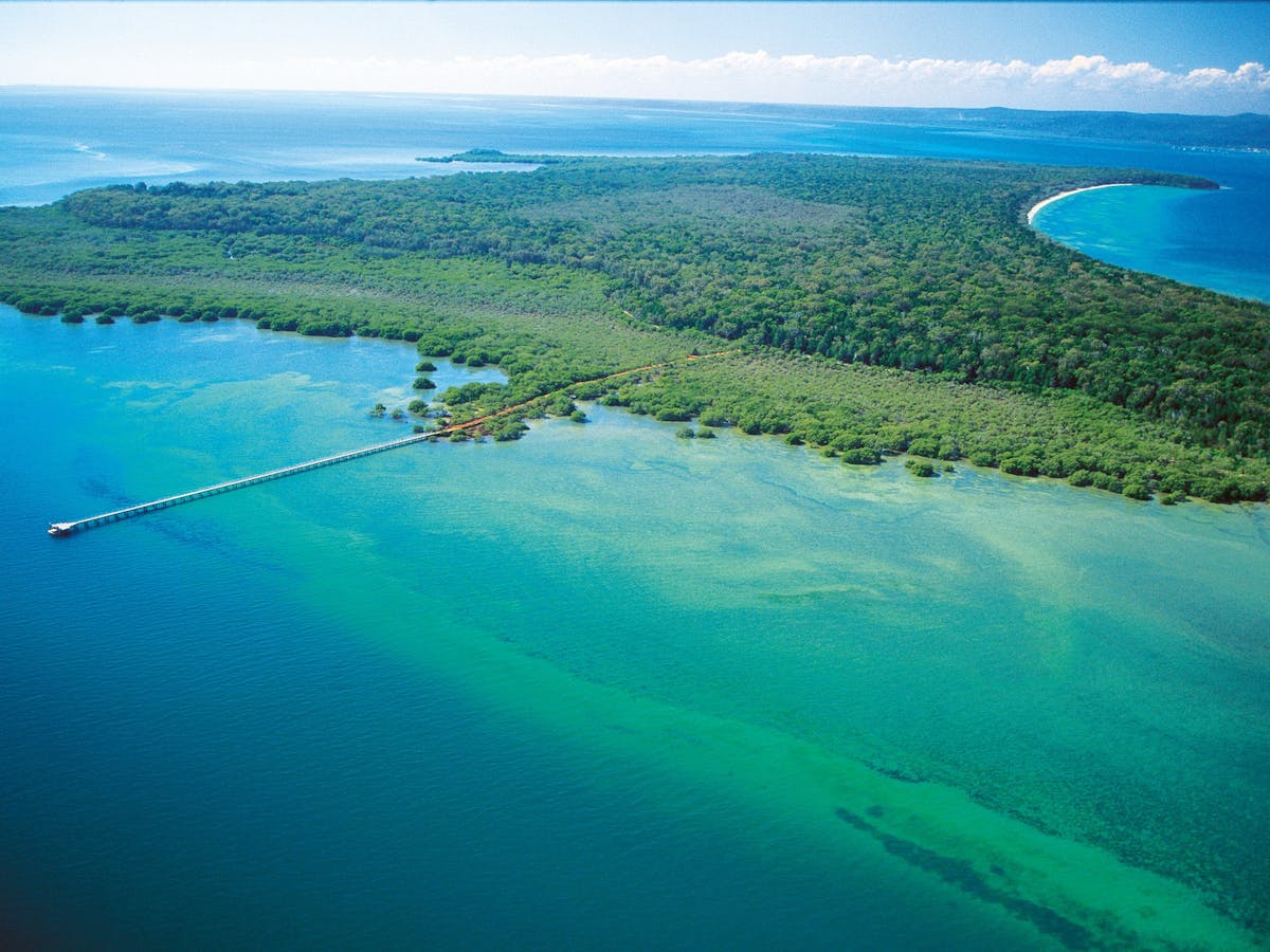 Aerial view of Teerk Roo Ra National Park Aerial view of Teerk Roo Ra National Park
