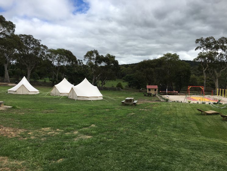 Glamping options available