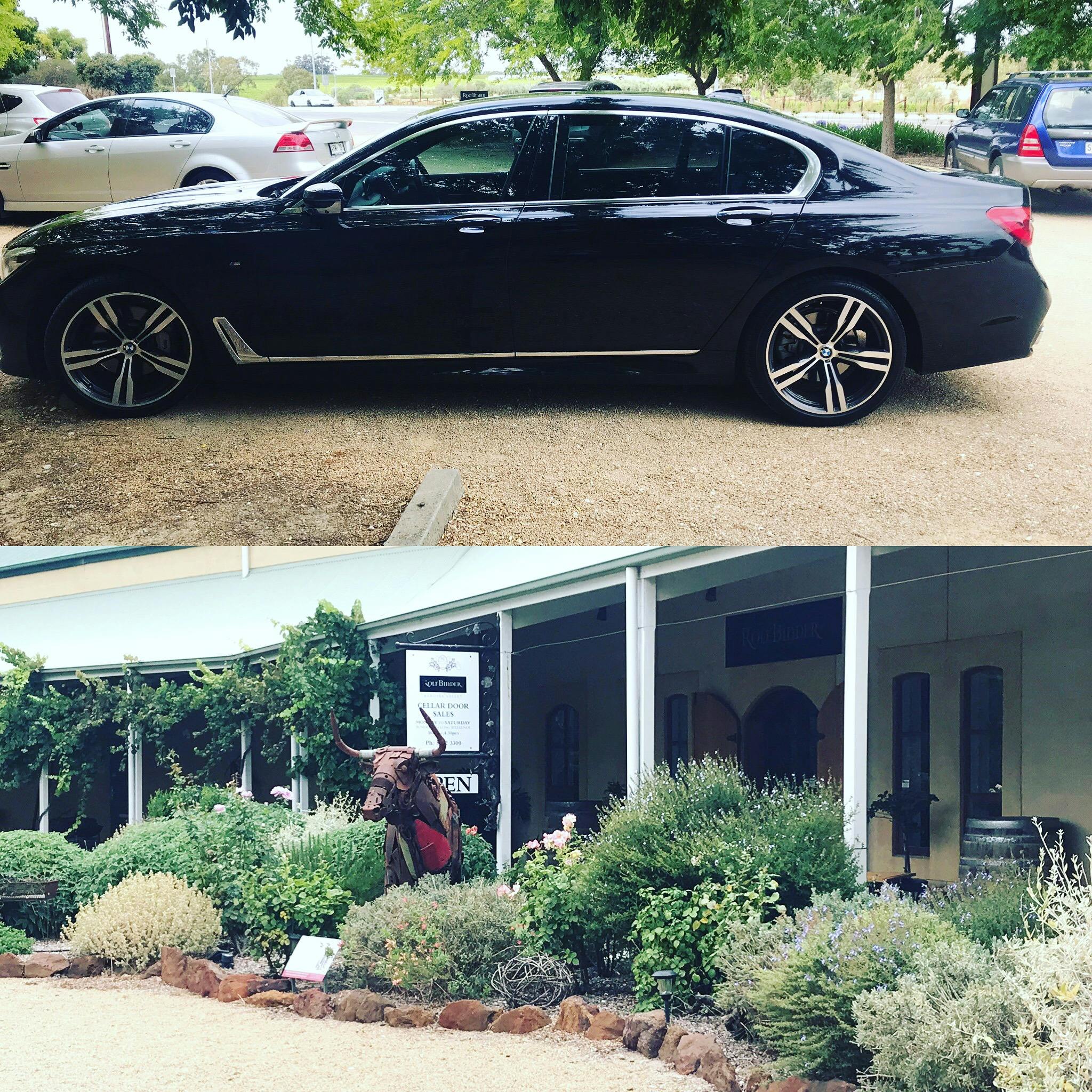 BMW on wine tour