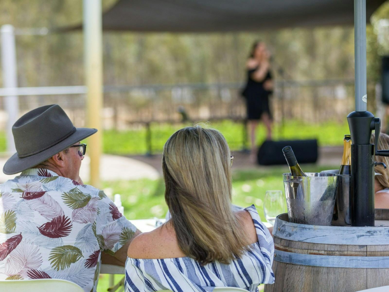 1st Saturday of the month enjoy live music at St Leonards Vineyard