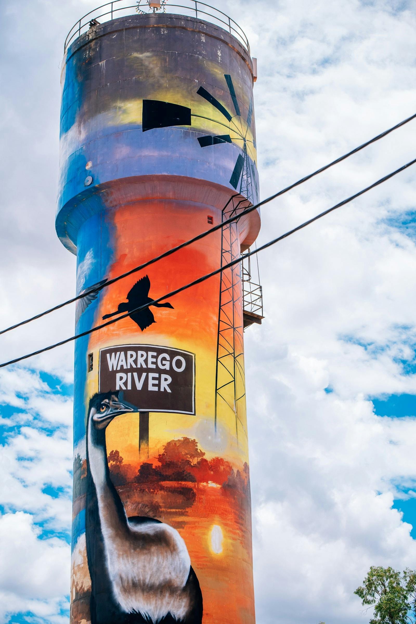 Augathella Water Tower Mural