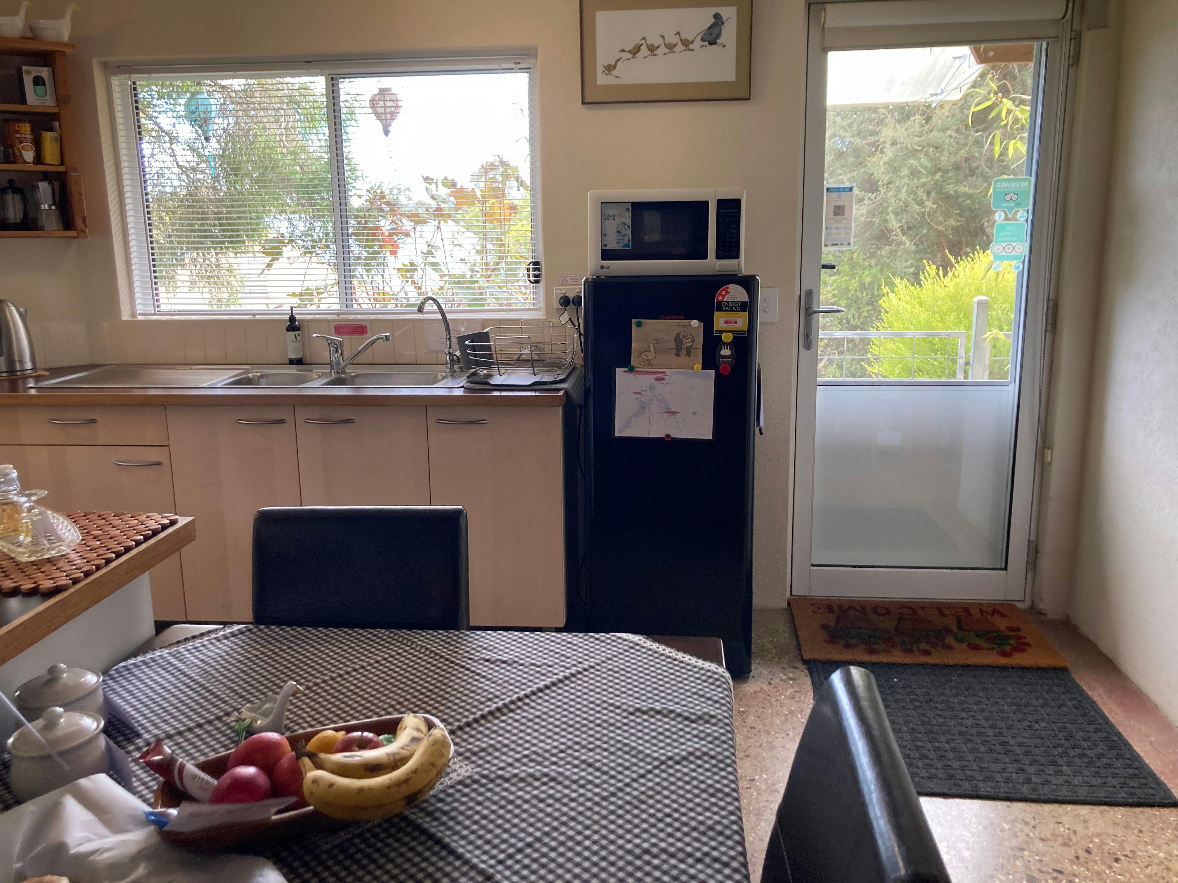 Fully equipped kitchen