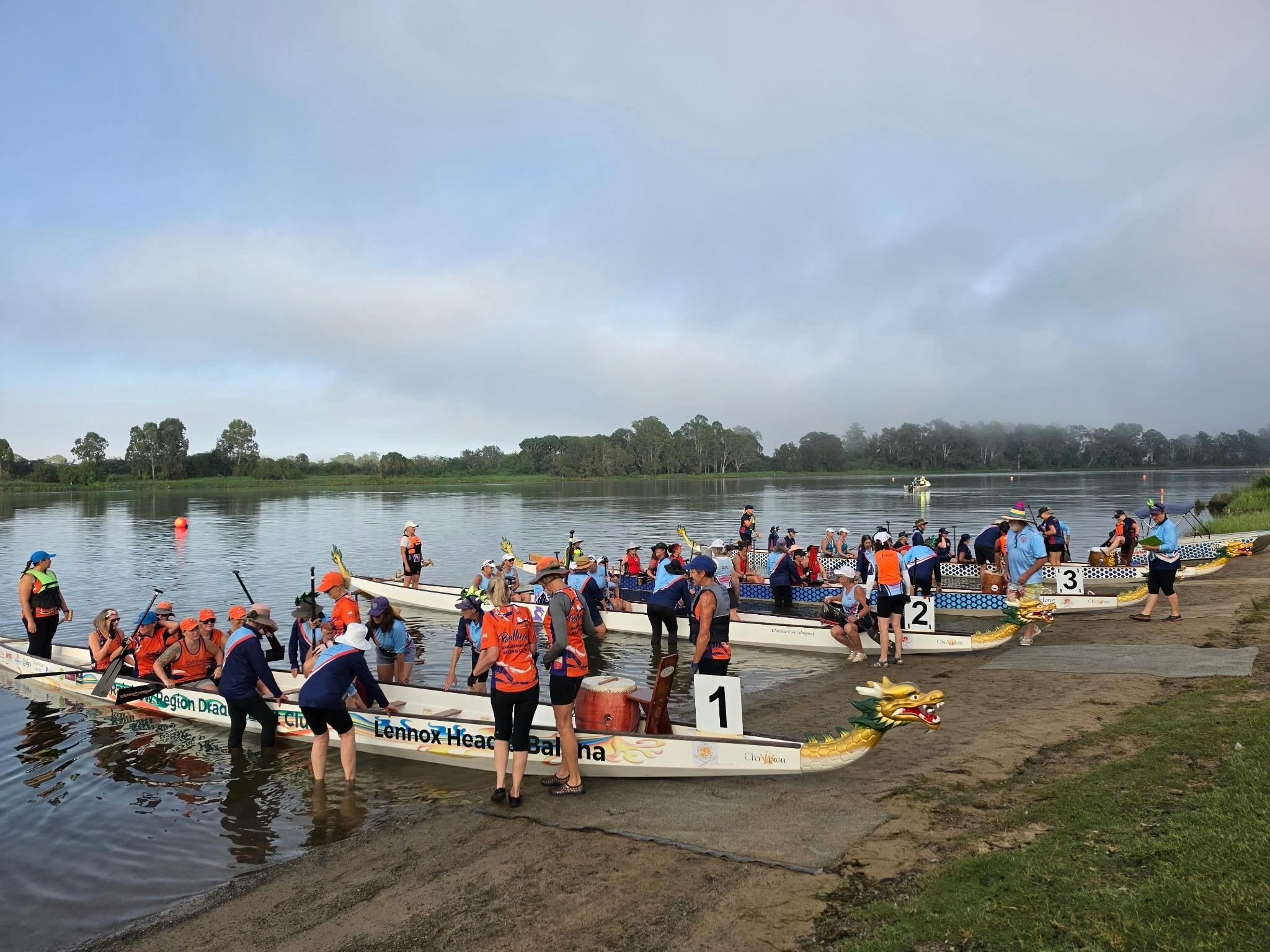 Loading Boats at our regatta 2026