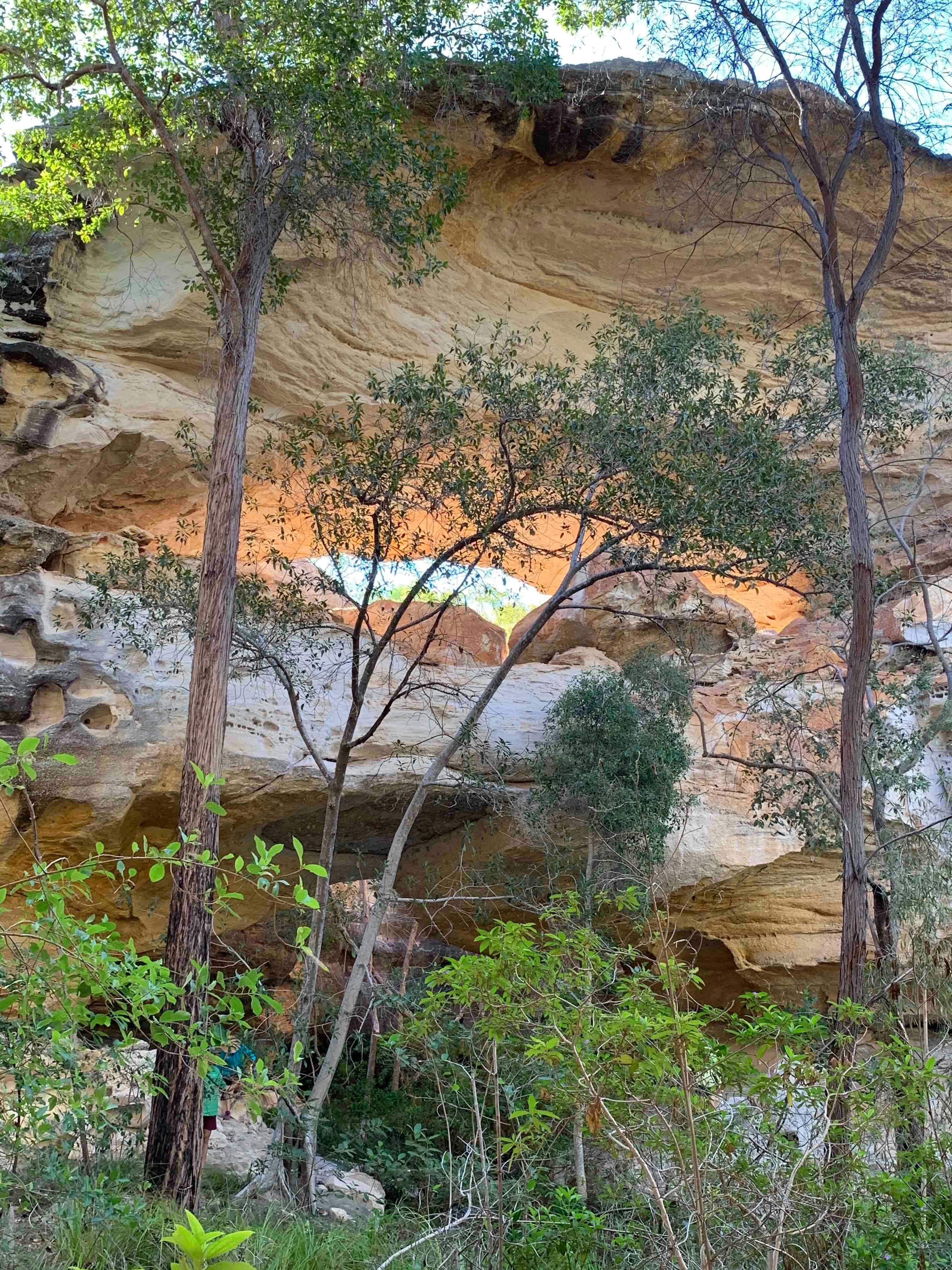 Sandstone Sculpture Double Arch
