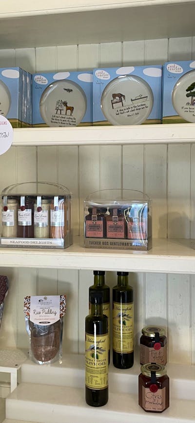 Items for sale at Merino Cafe, Gunning.