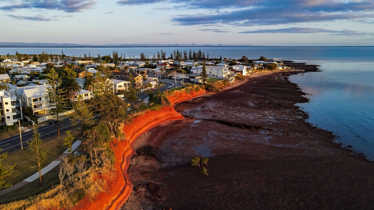 Redcliffe- aerial drone MBRIT