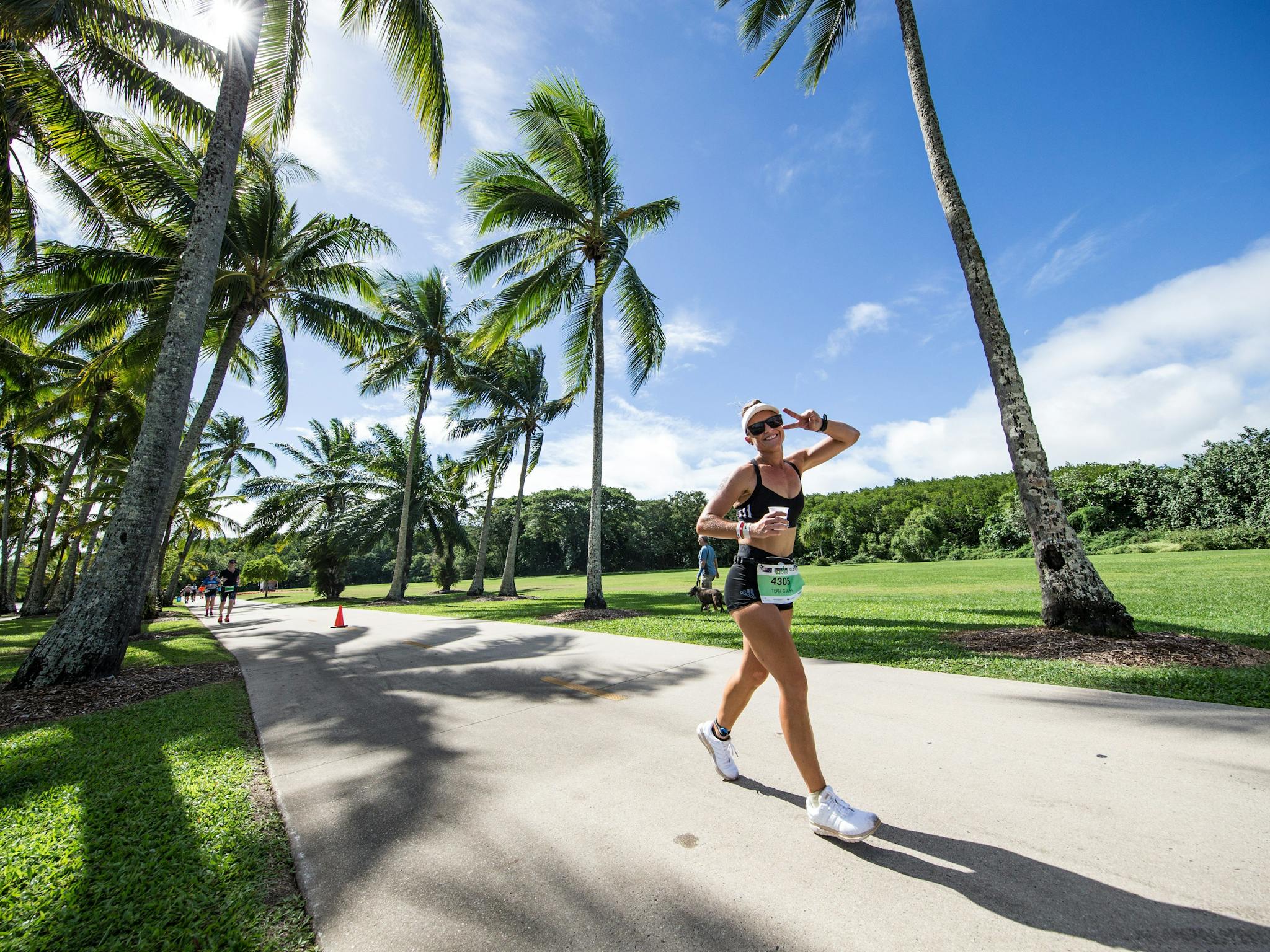 Run course of IRONMAN Cairns
