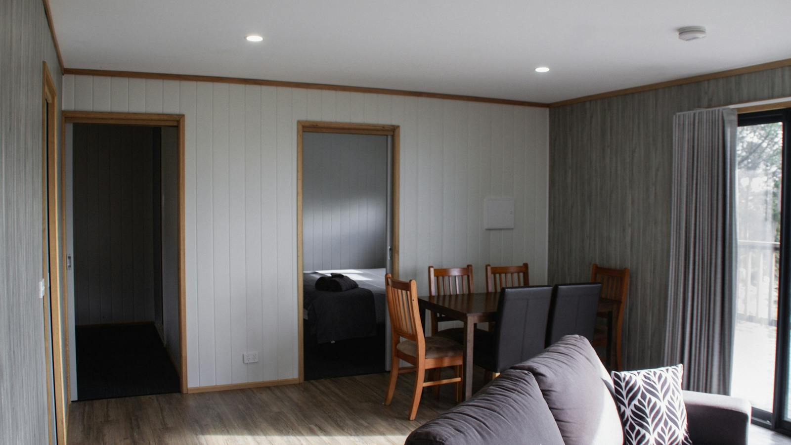 Comfortable living and dining area